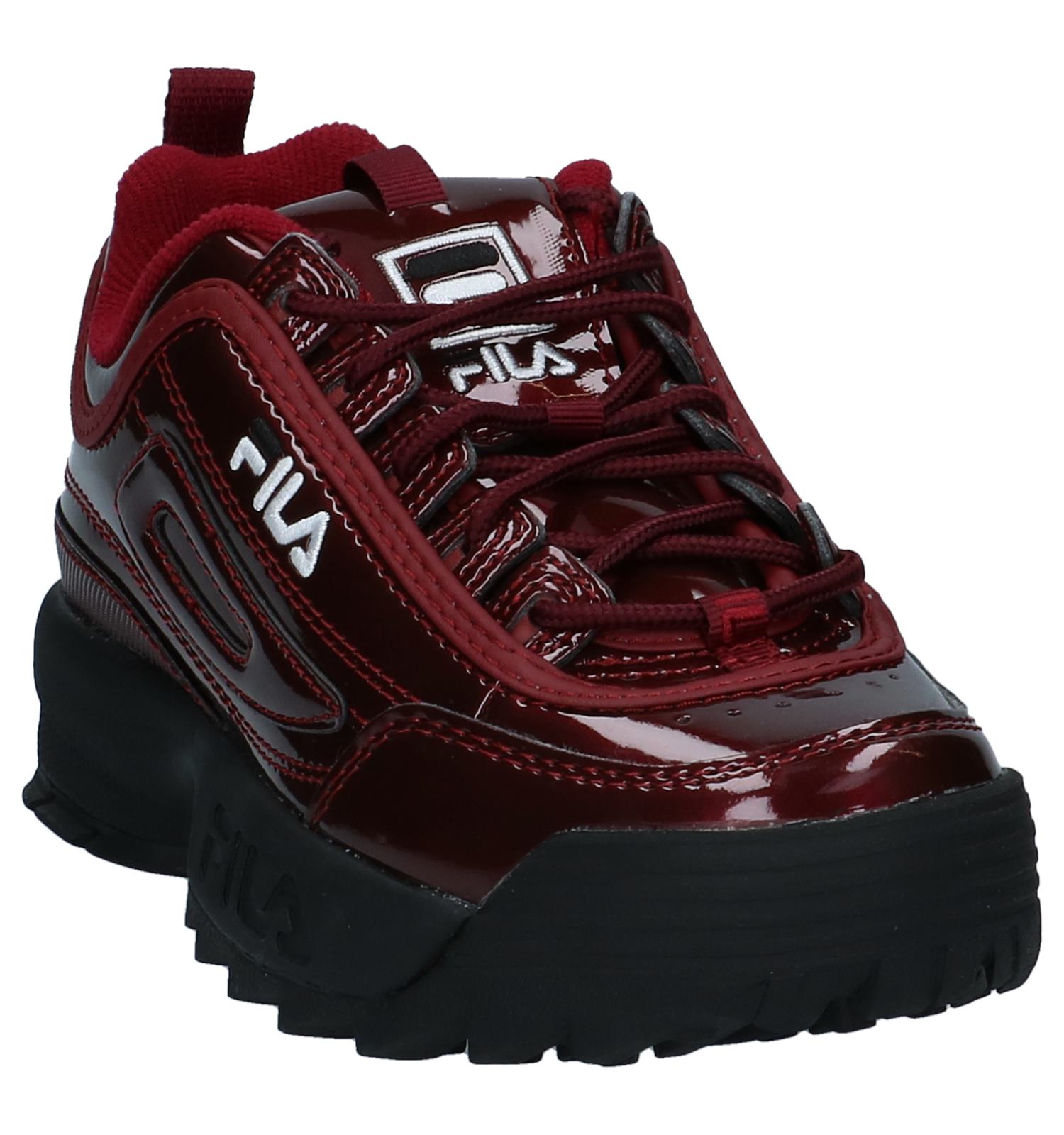 chaussure fila bordeaux