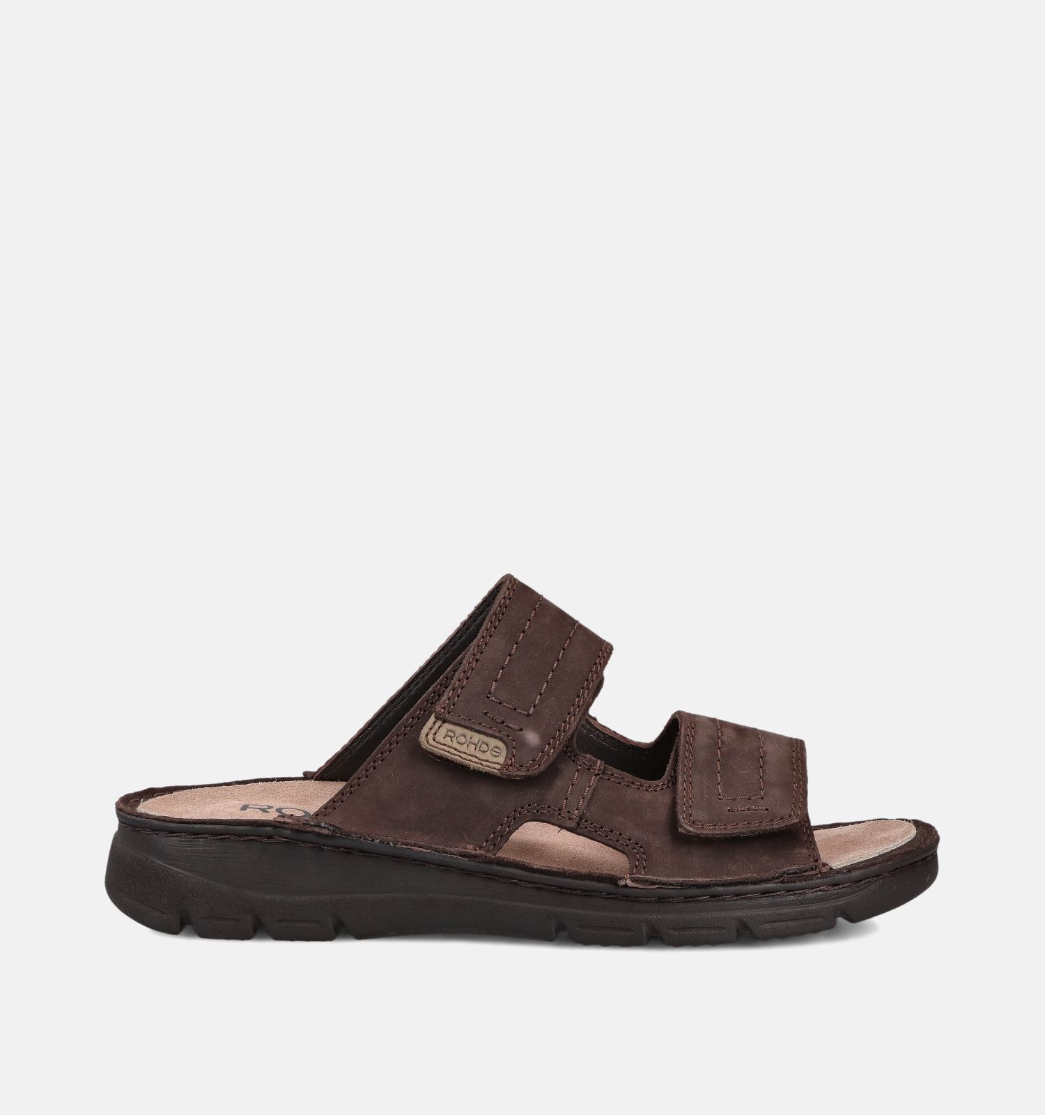 Rohde Donkerbruine Slippers