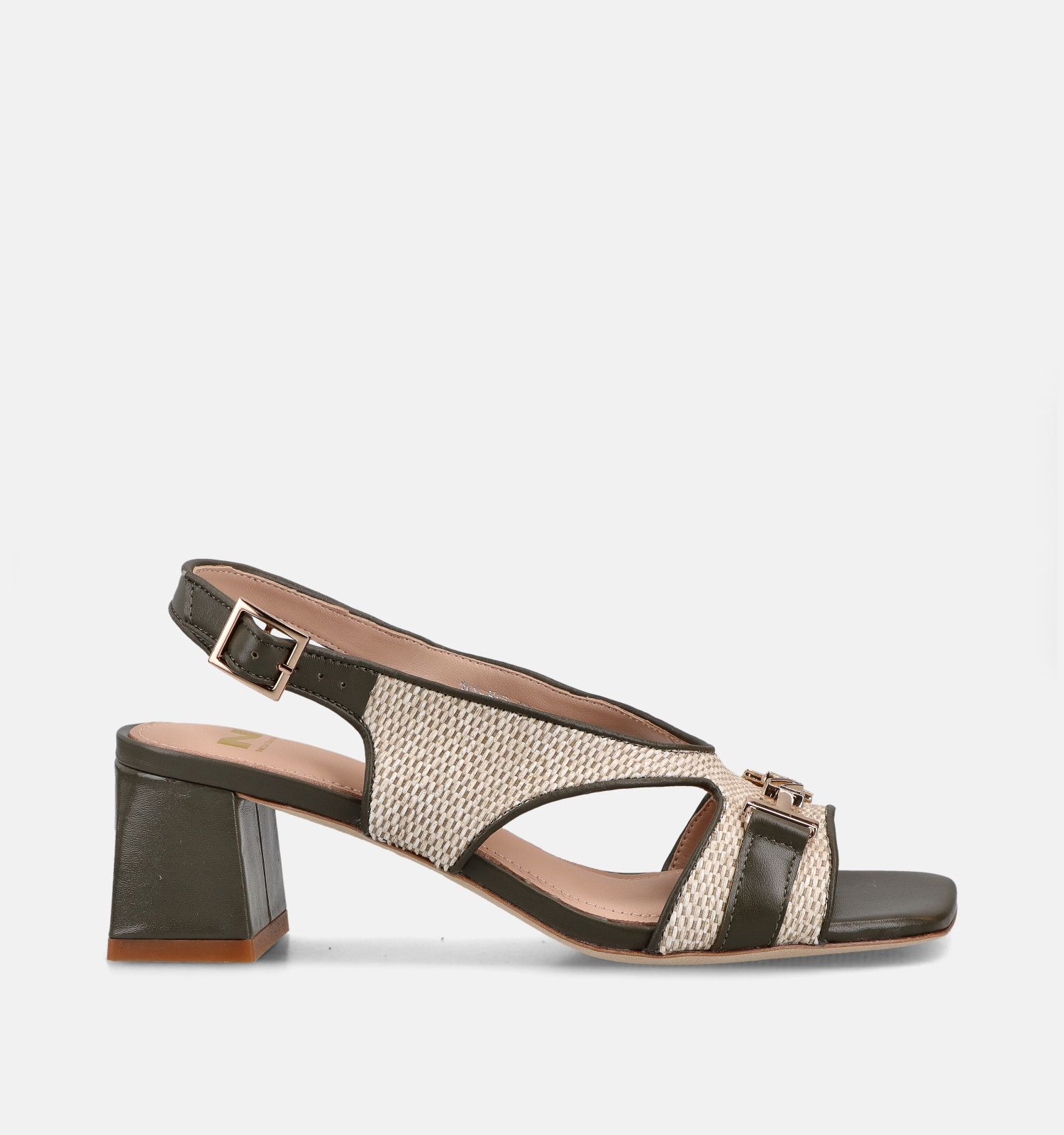 Nathan-Baume Groene Sandalen met hak