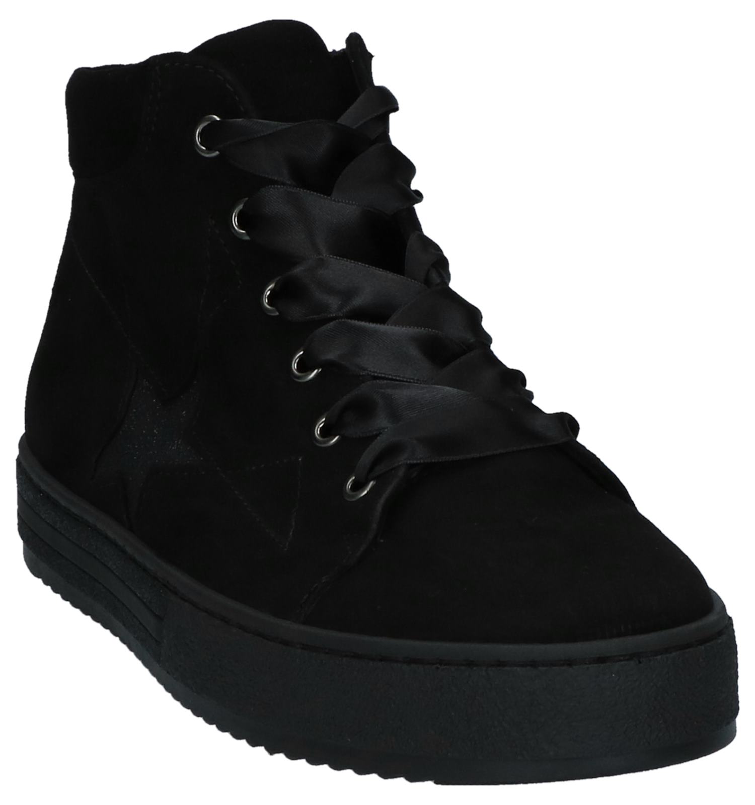 Zwarte be Hoge Gabor Comfort Sneakers Met RitsveterTorfs LUGVqzjMpS