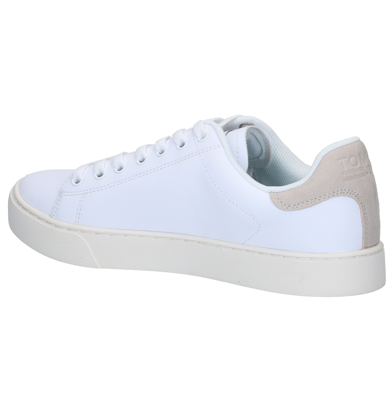Tommy Hilfiger Essential Witte Veterschoenen | TORFS.BE | Gratis verzend en  retour