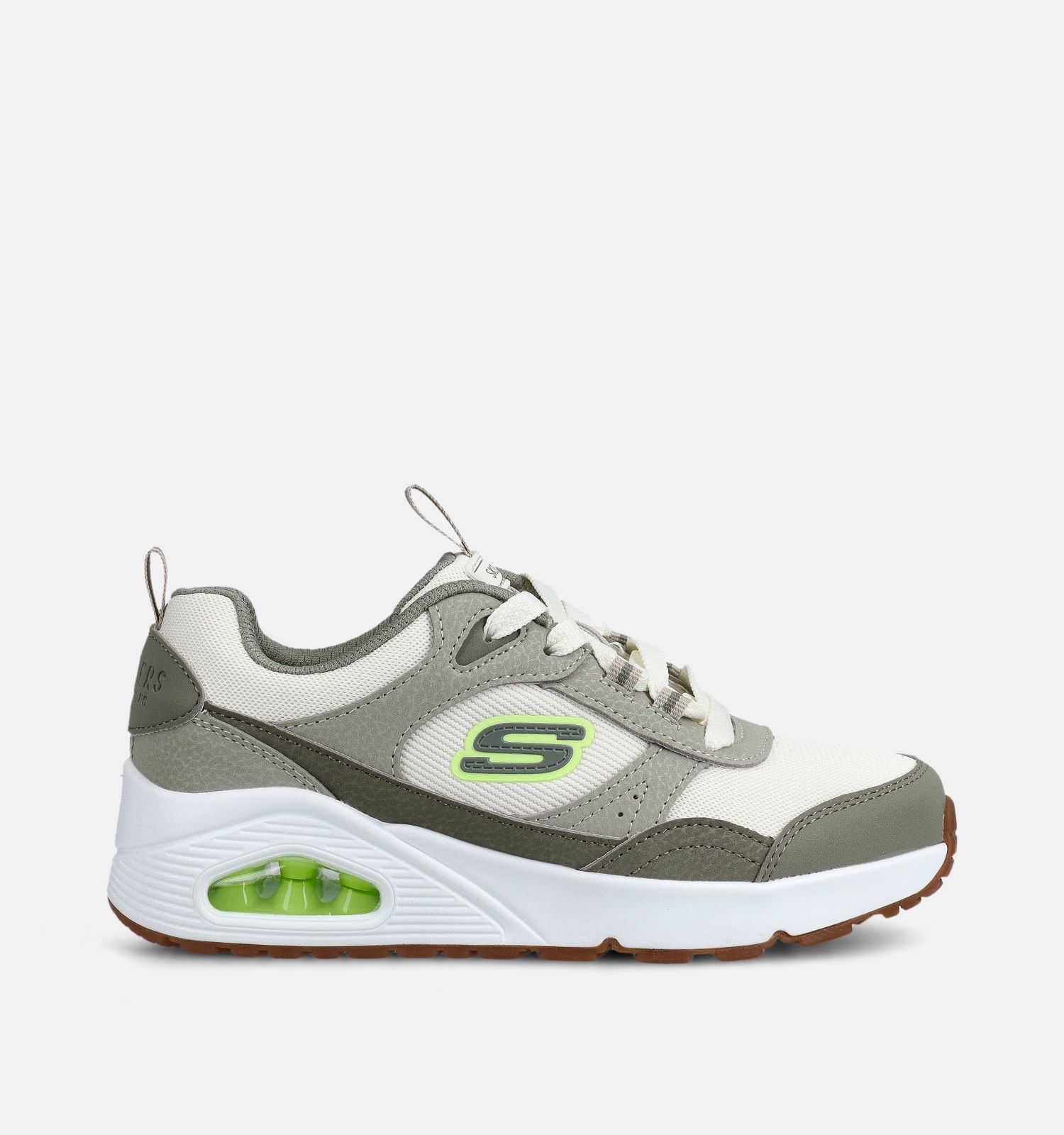 Skechers Uno Retro Baskets basses en Vert