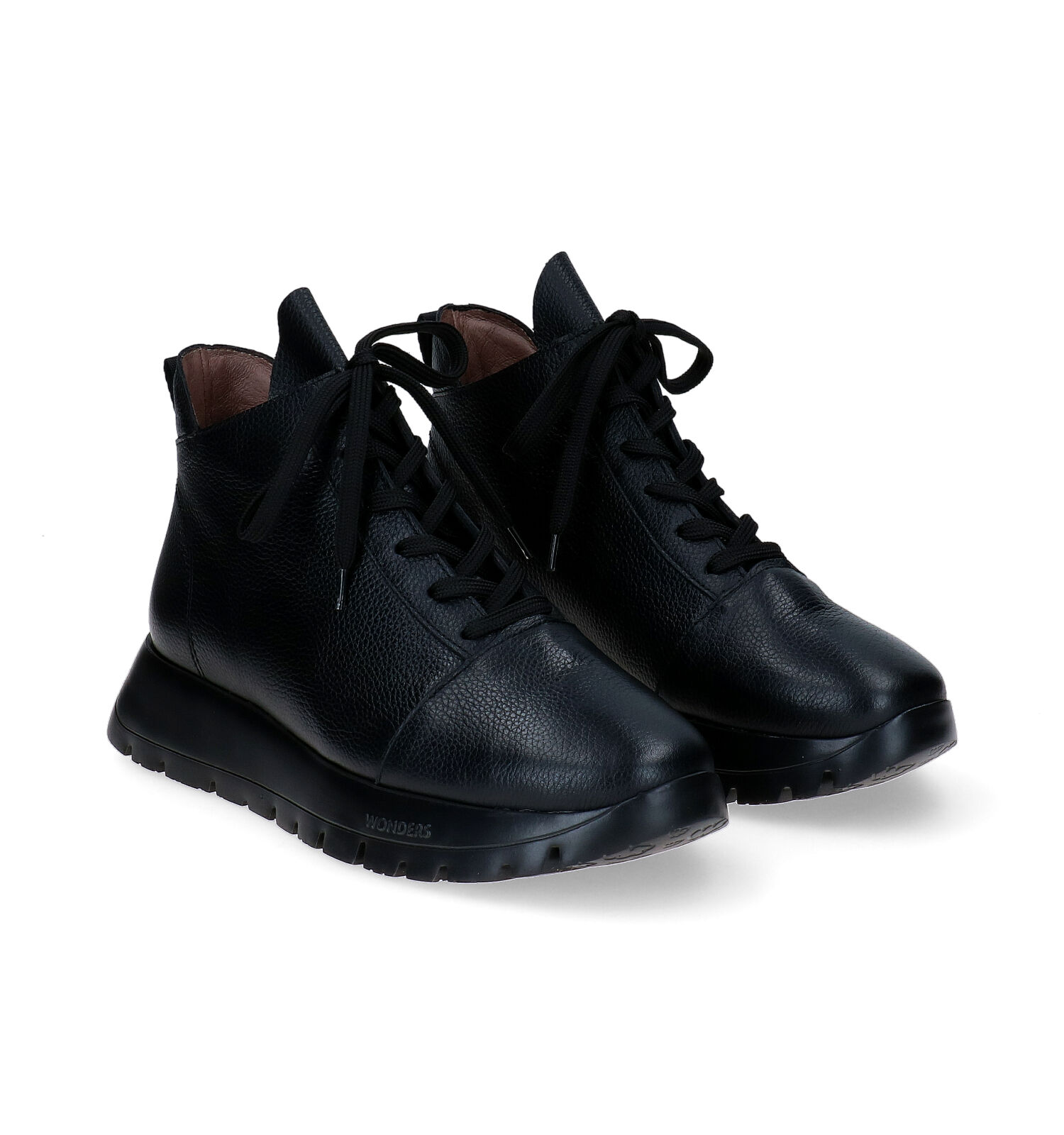 Wonders Zwarte Hoge Veterschoenen | TORFS.BE | Gratis verzend en retour