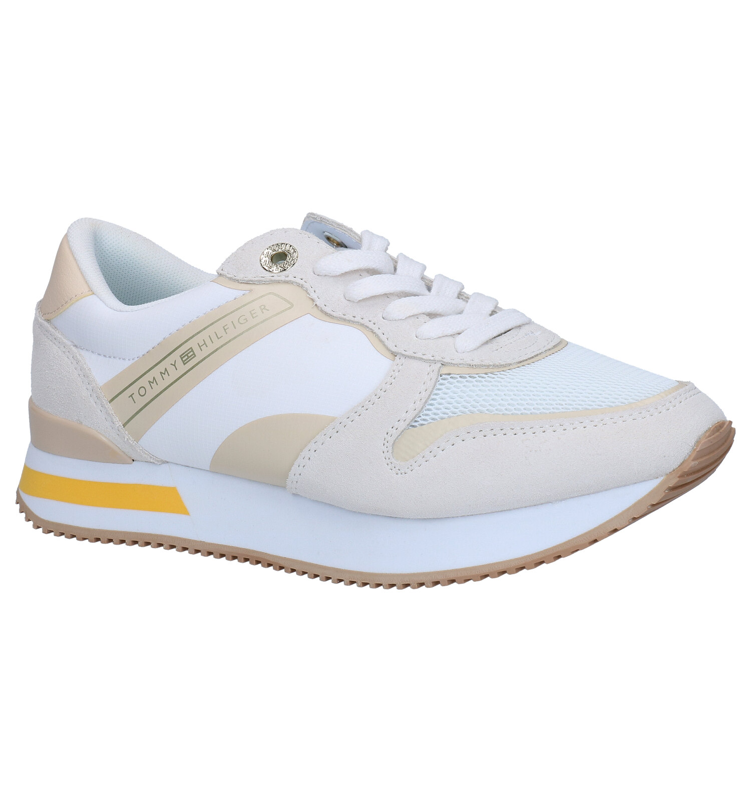 Tommy Hilfiger Femine Active Witte Sneakers | TORFS.BE | Gratis verzend en  retour
