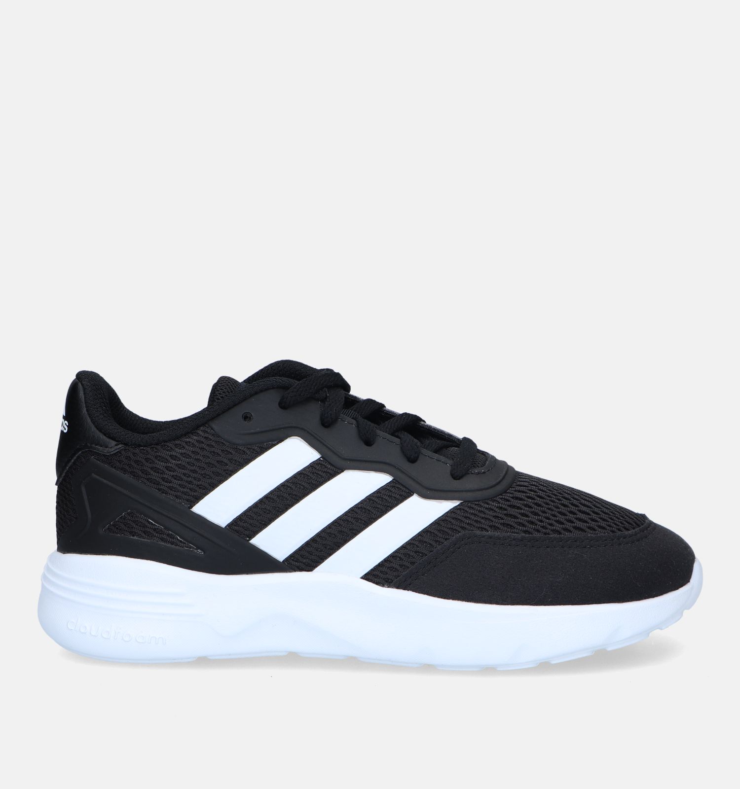 adidas Nebzed Zwarte Sneakers Meisjes Jongens Sportschoenen