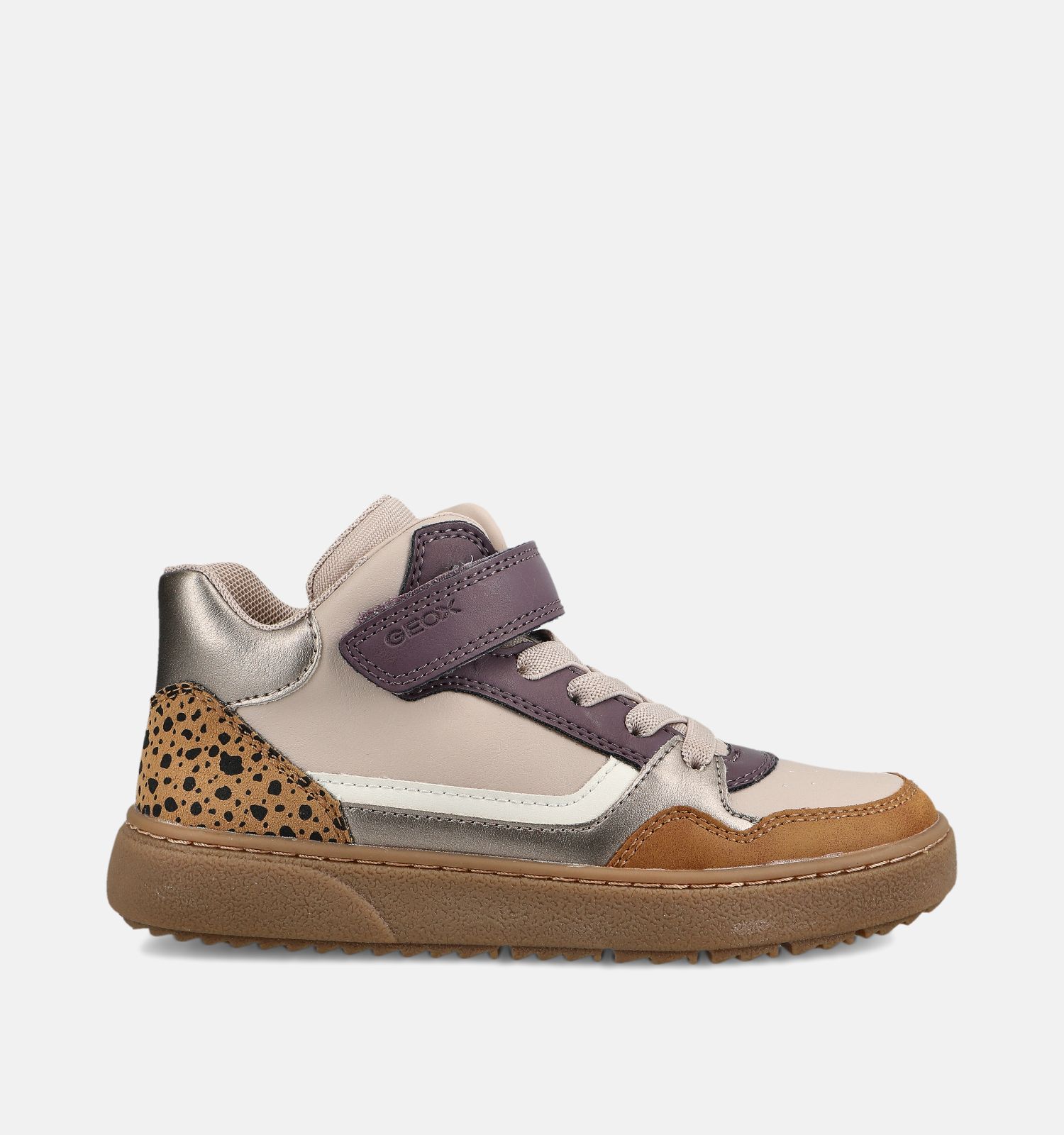 Geox Jr Theleven Baskets montantes en Beige
