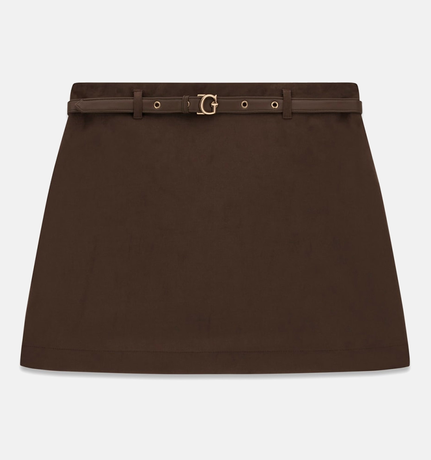 Guess Donkerbruine Mini-Rok