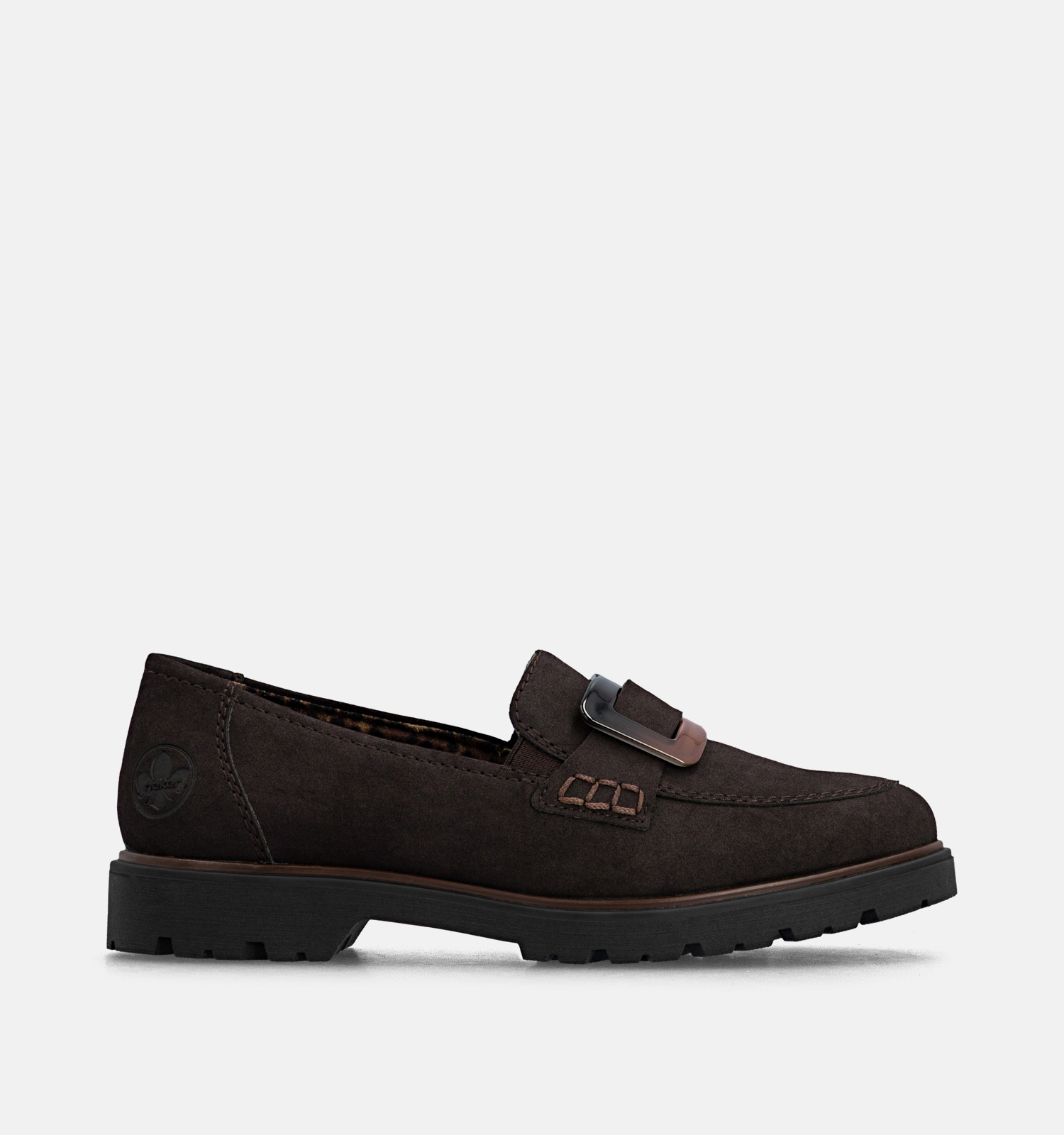 Rieker Donkerbruine Loafers