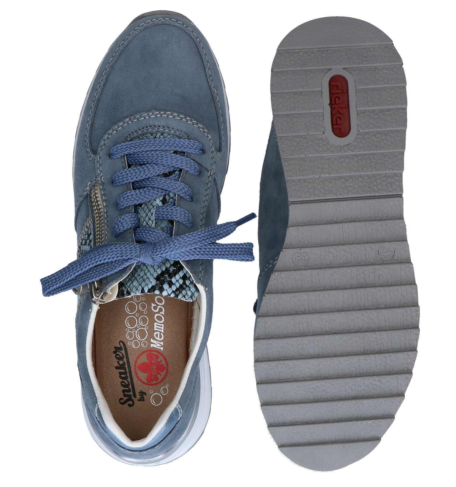 Rieker Blauwe Sneakers | TORFS.BE | Gratis verzend en retour