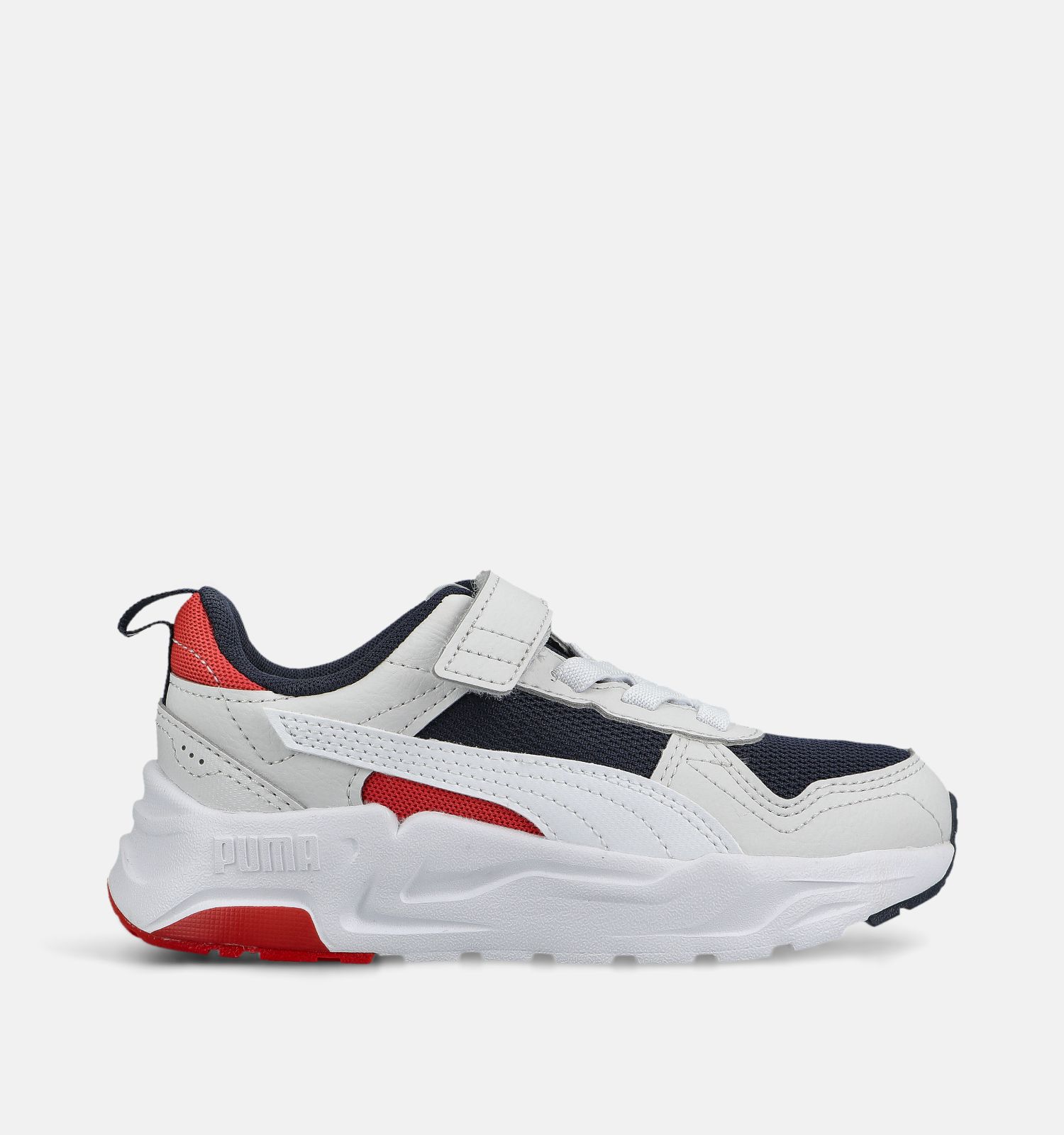 Puma Trinity Baskets basses en Blanc/Blue foncé