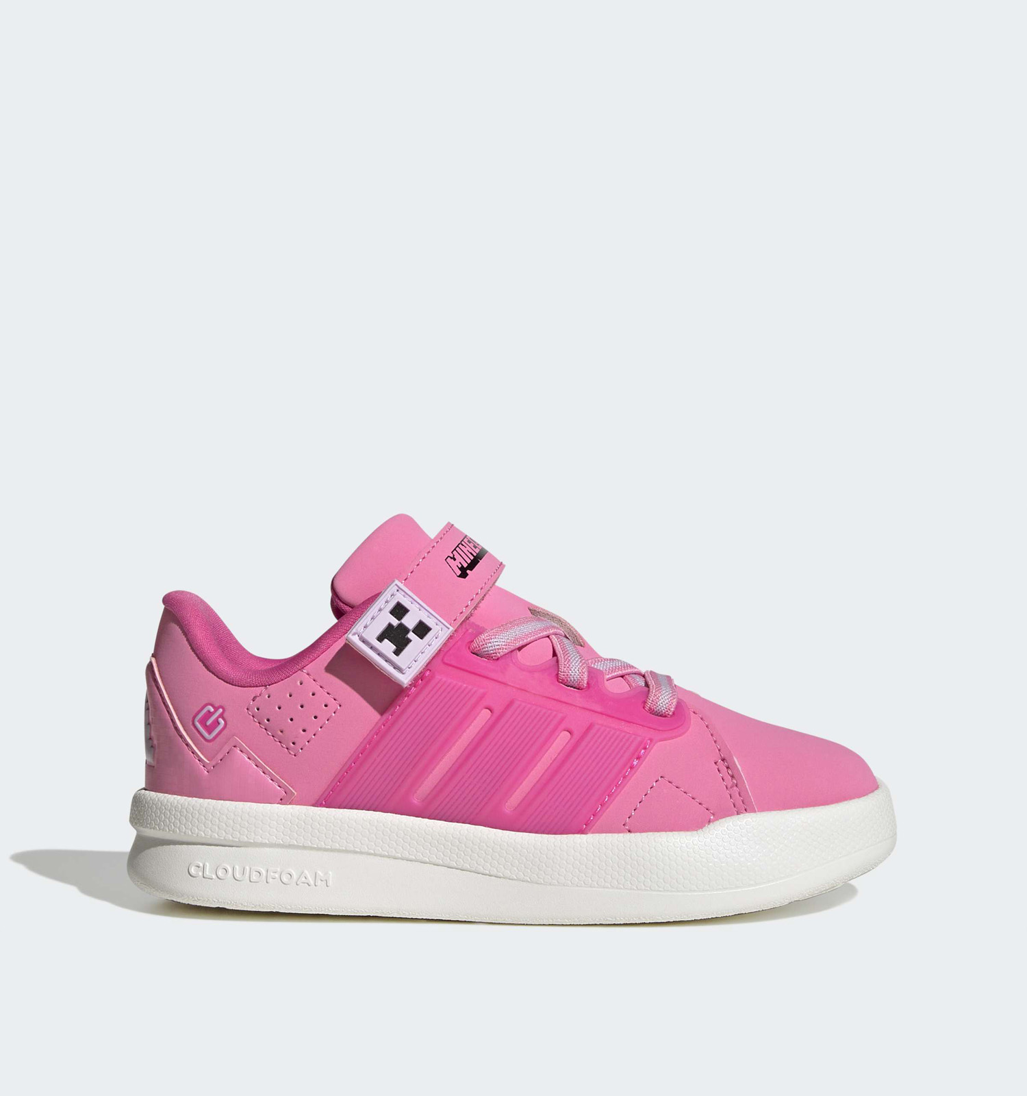 adidas Minecraft Lightorama Baskets basses en Rose