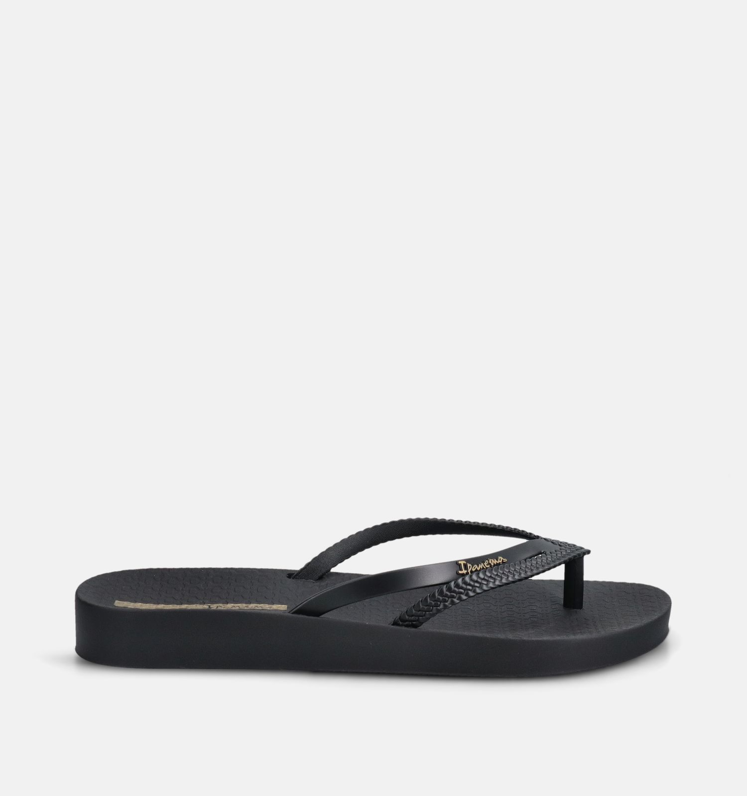 Ipanema Anatomic Bossa Soft Zwarte Teenslippers