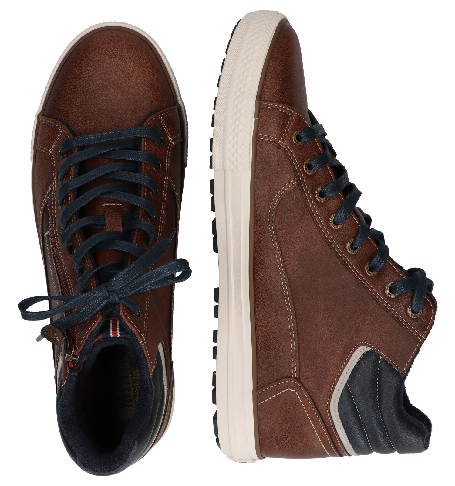 Mustang Cognac Hoge Schoenen | TORFS.BE | Gratis verzend en retour