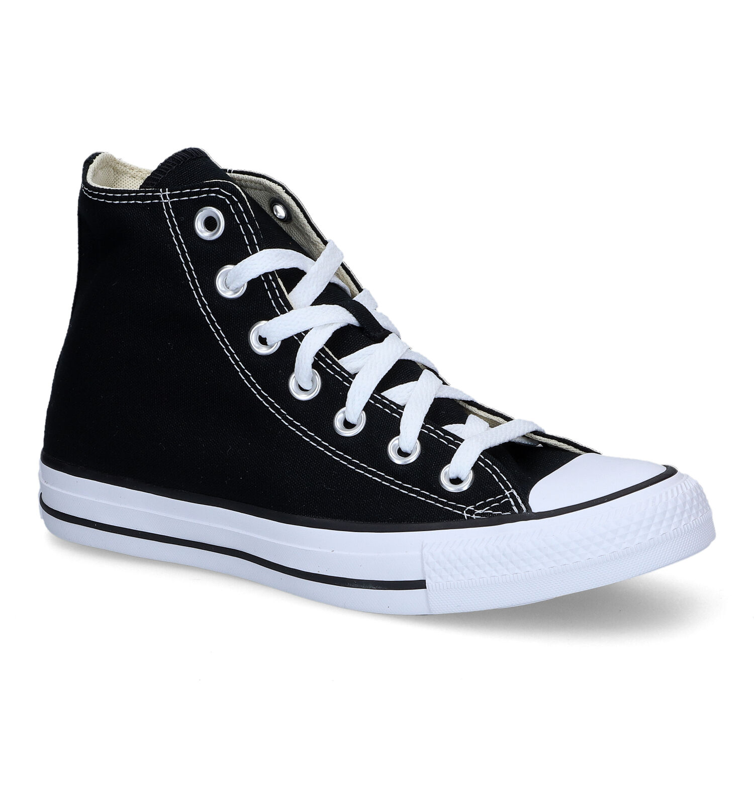 Leer hoofdzakelijk krassen Converse CT All Star Hi Zwarte Sneakers | Dames Sneakers