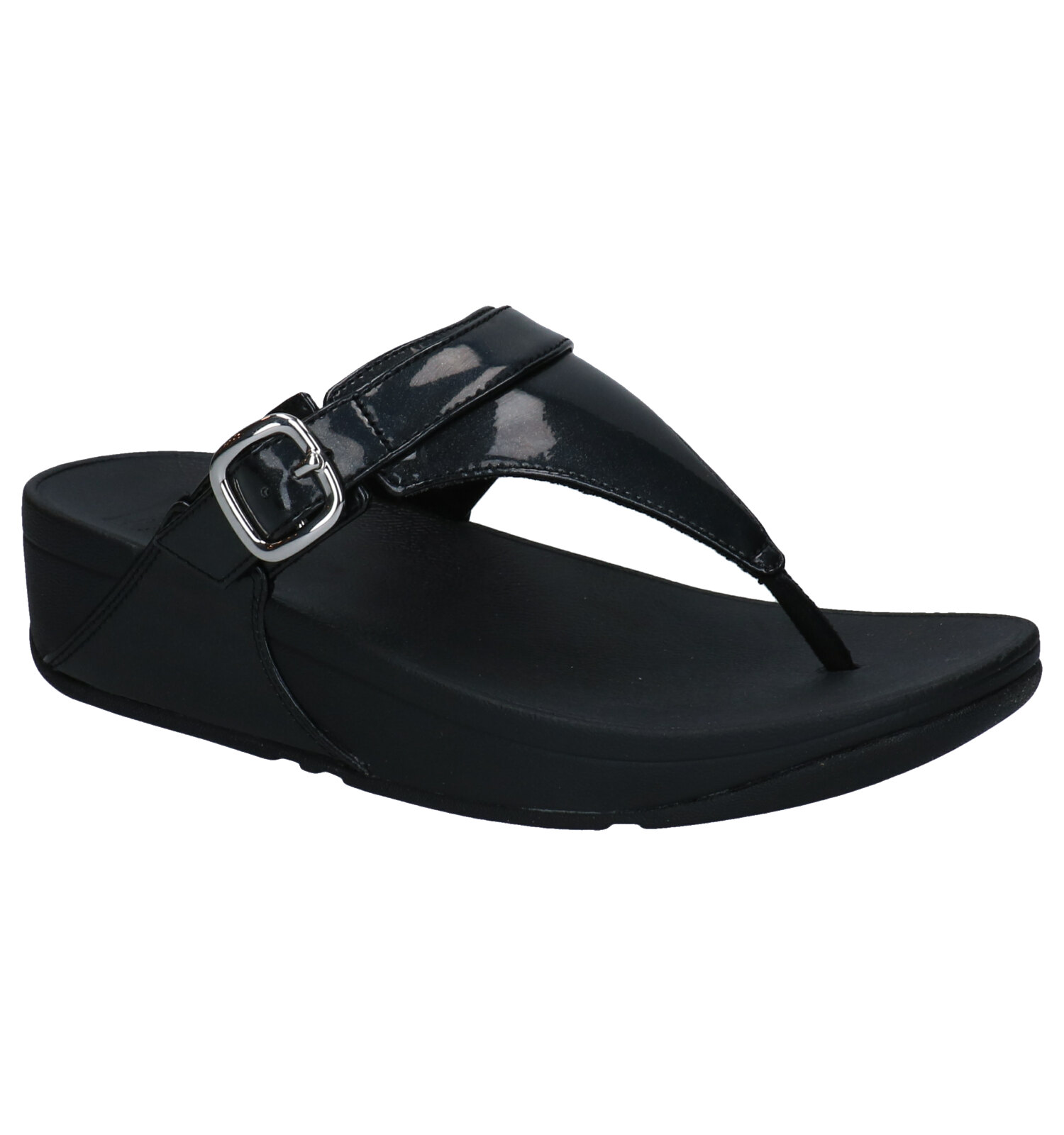 Maria min partij FitFlop Lulu Zwarte Teenslippers | TORFS.BE | Gratis verzend en retour