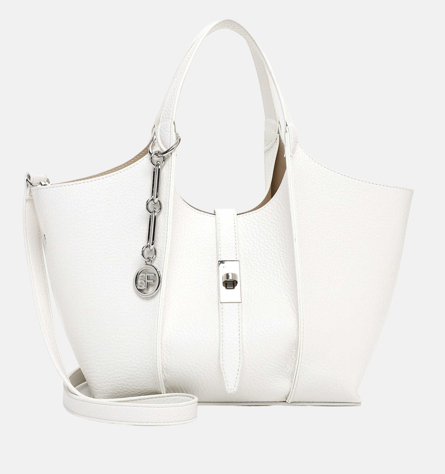 Suri Frey Daggy Cabas en Blanc