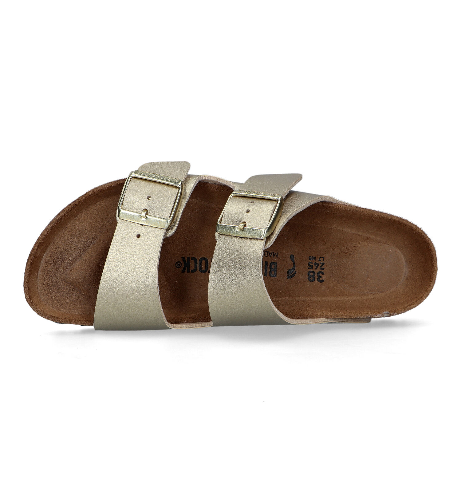 mei combineren BES Birkenstock Arizona Gouden Slippers | Dames Slippers