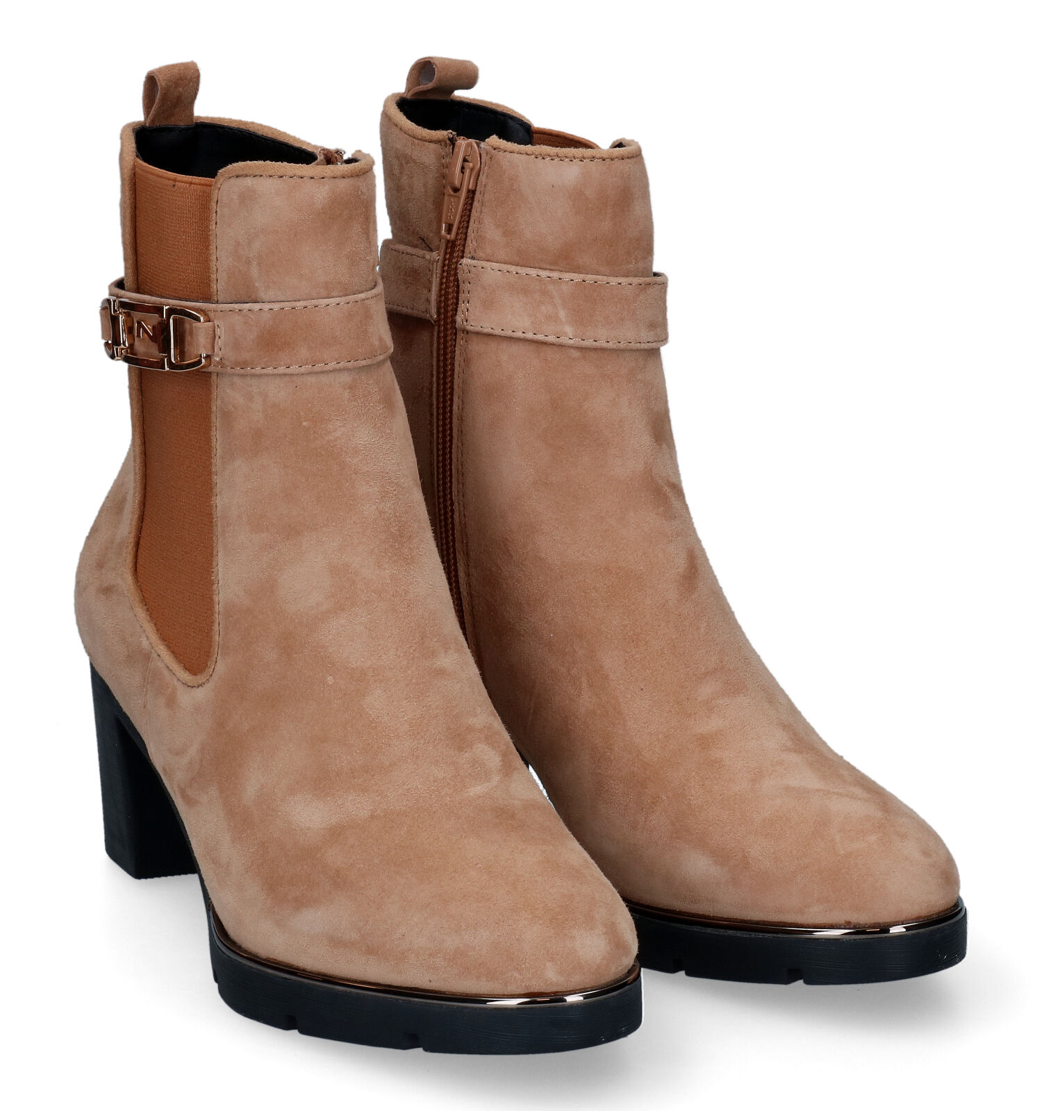 Nathan-Baume Camel Enkellaarzen | TORFS.BE | Gratis verzend en retour