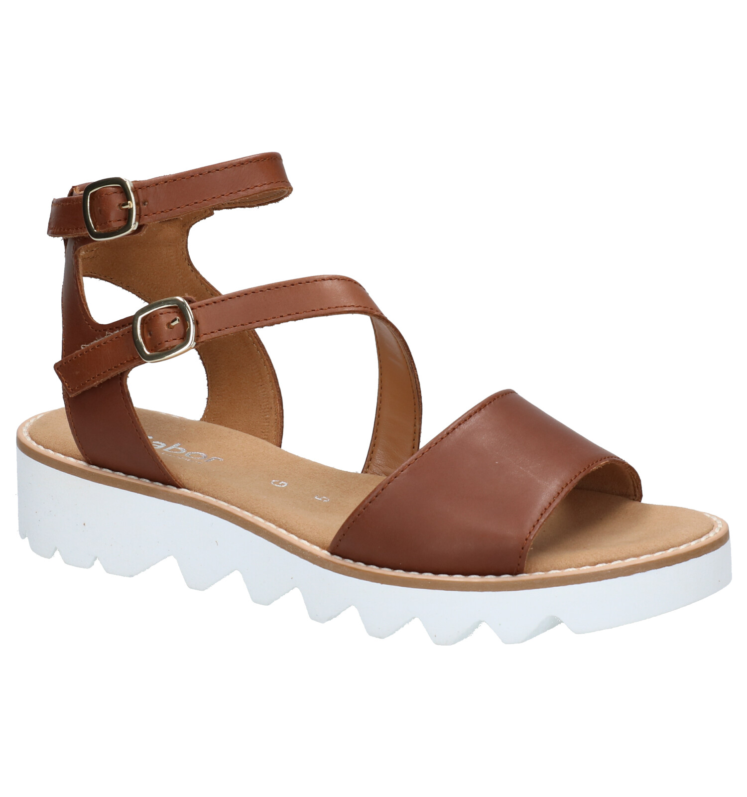 Gabor Gabor Cognac Sandalen - Promotie bij Torfs