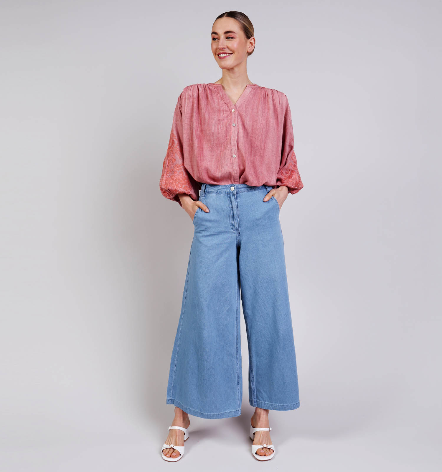 Rue Mazarine Aqua Jeans en Bleu