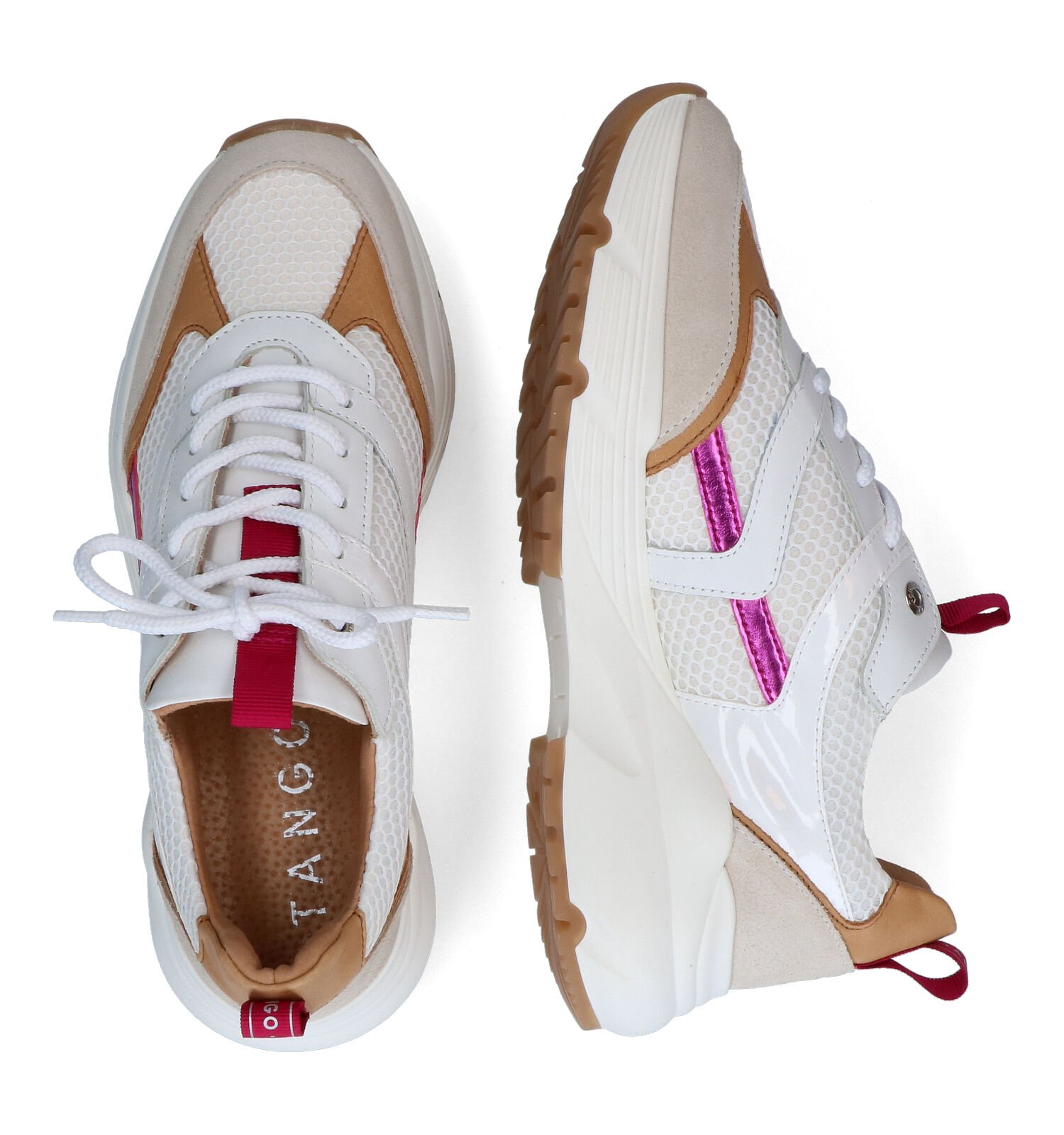 Tango Kaylee Witte Sneakers Dames Sneakers Online op TORFS.BE