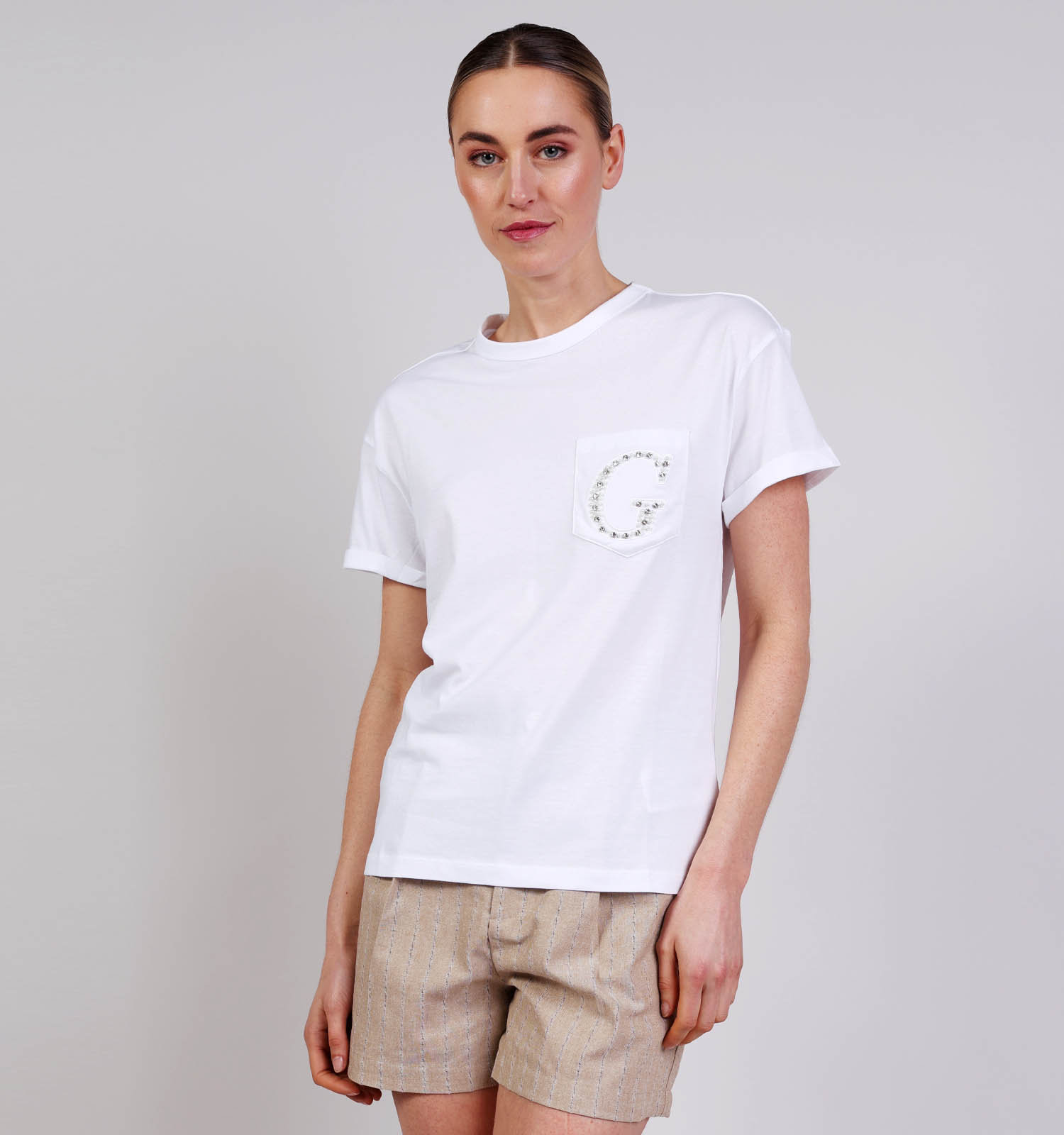 Guess Witte T-shirt