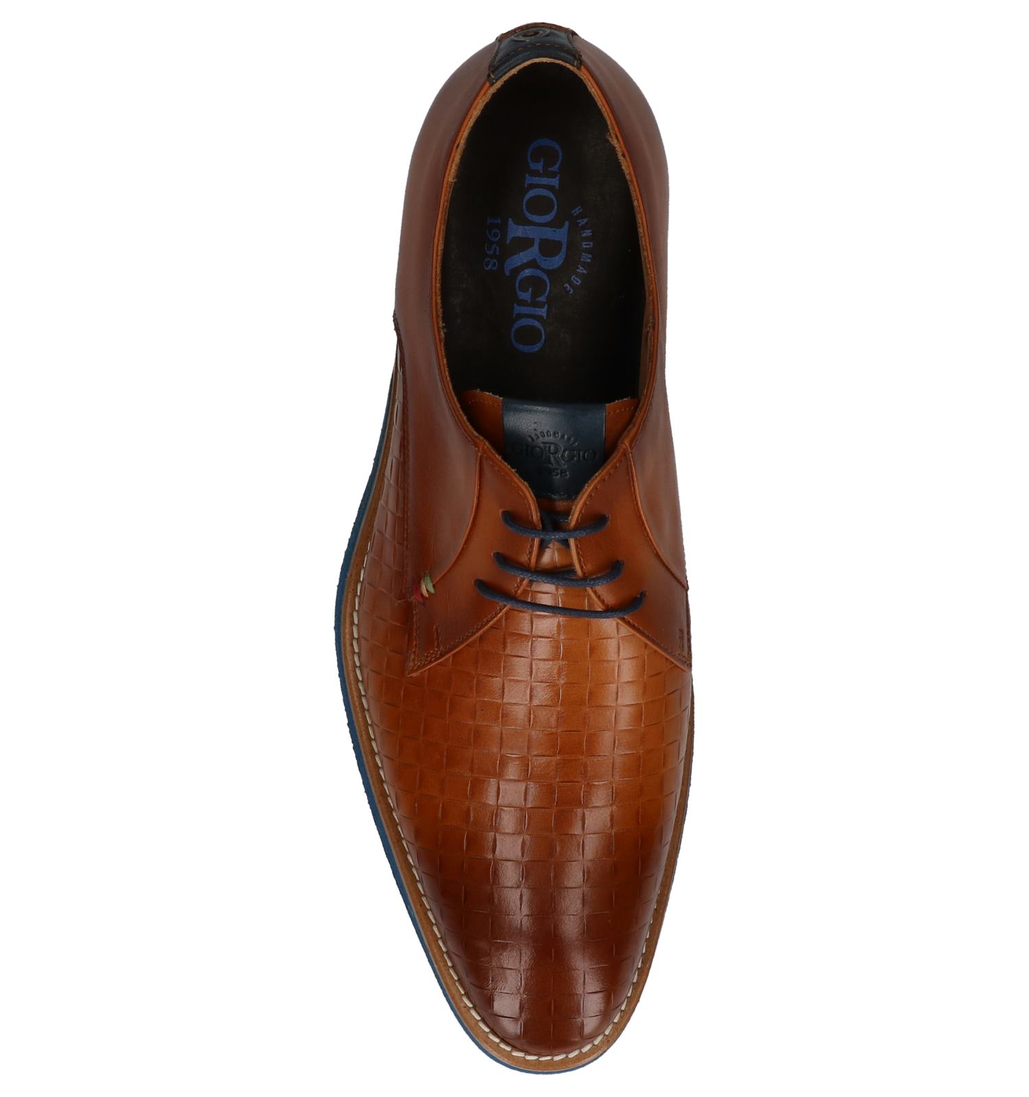 Veterschoenen be En Verzend Giorgio Torfs Geklede Gratis Cognac Z65PnRaqwx