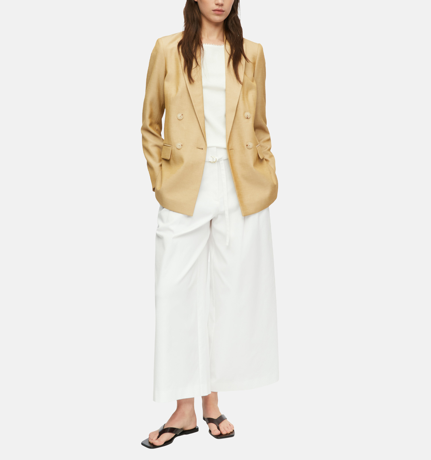comma Pantalon classique en Blanc