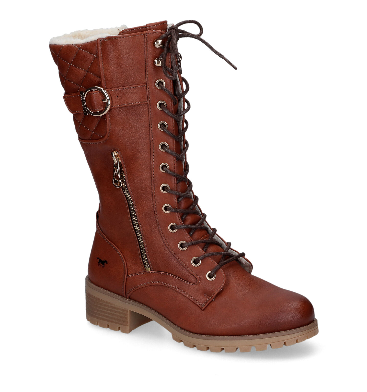 Mustang Cognac Laarzen | TORFS.BE | Gratis verzend en retour