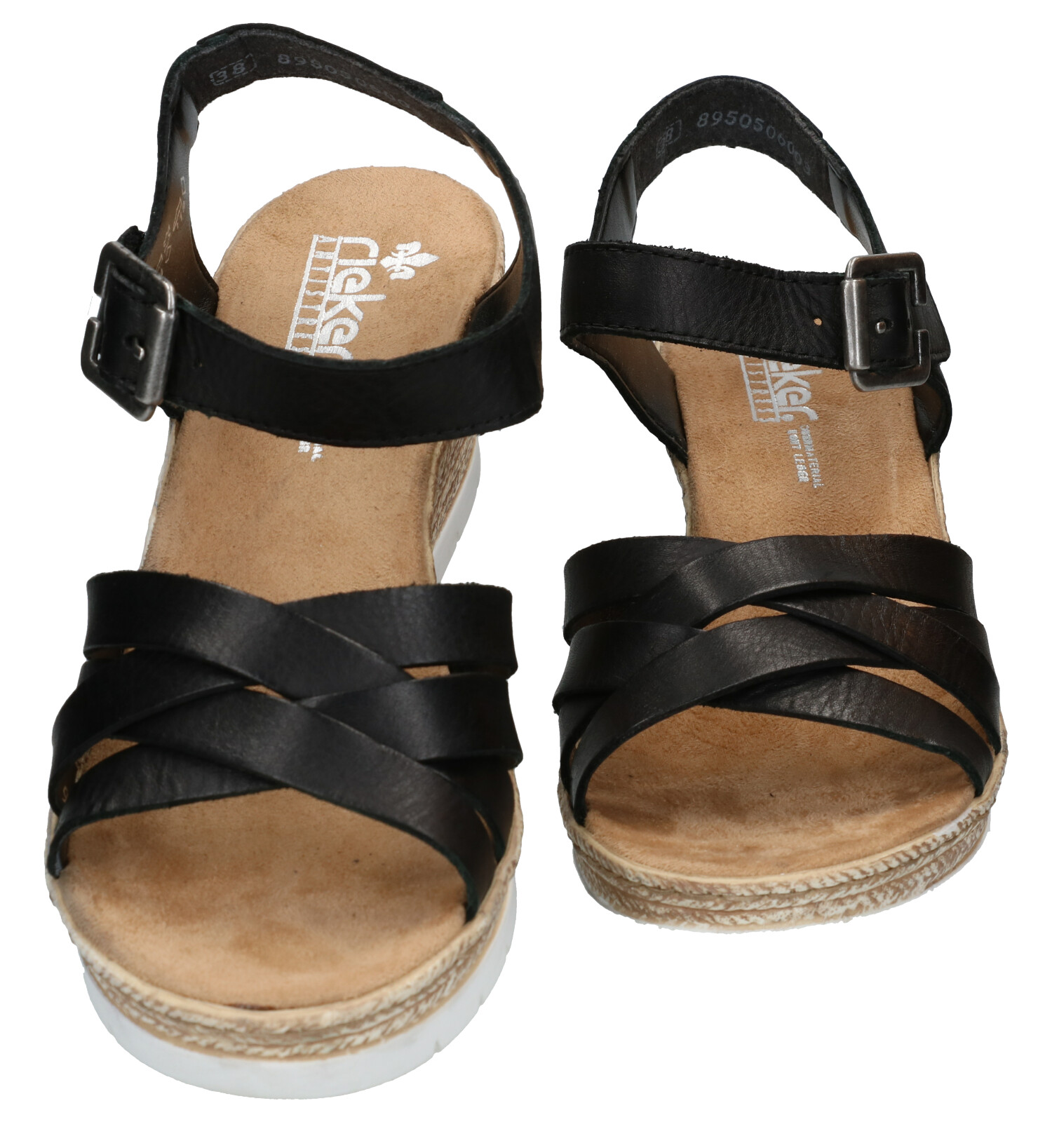 Rieker Zwarte Sandalen | TORFS.BE | Gratis verzend en retour