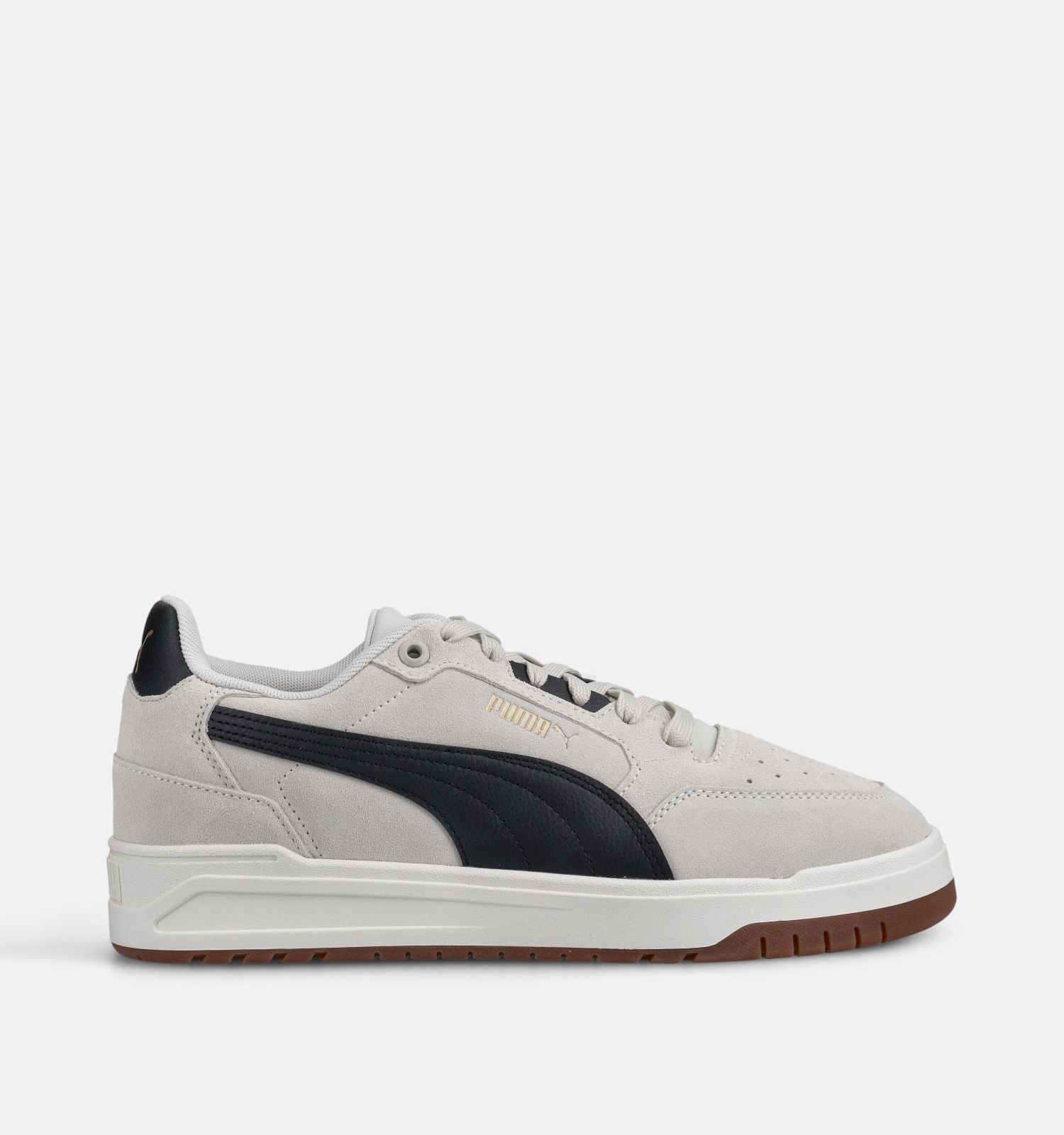 Puma Shuffle Downtown Grijze/Zwarte Sneakers