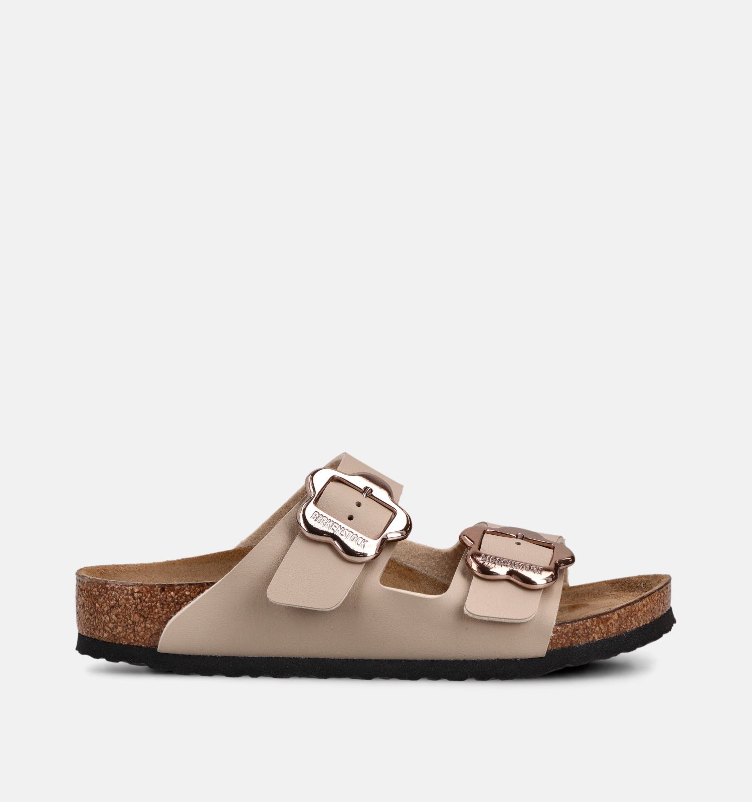 Birkenstock Arizona Flower Beige Slippers