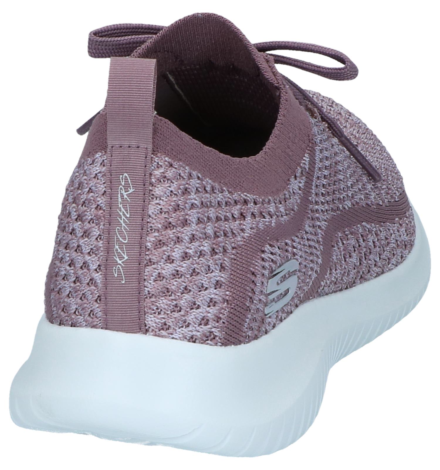 skechers memory foam femme violet