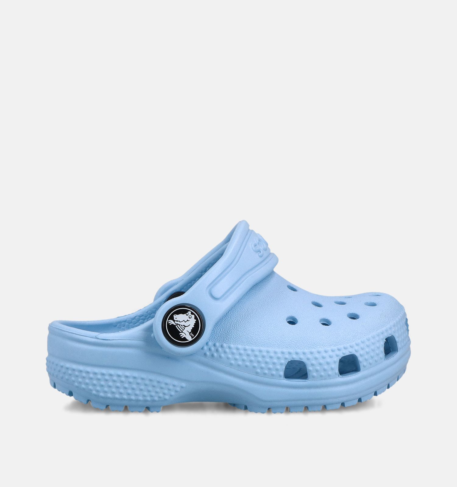 Crocs Classic Clog Nu-pieds en Bleu clair