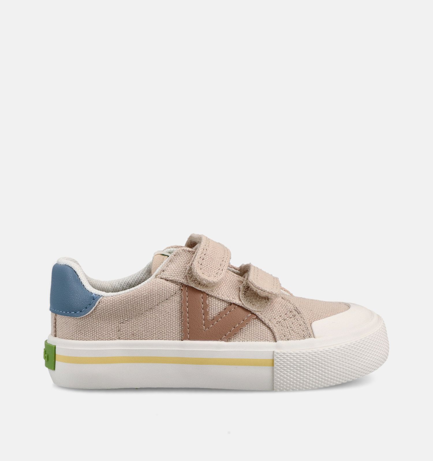 Victoria Beige Lage Sneakers
