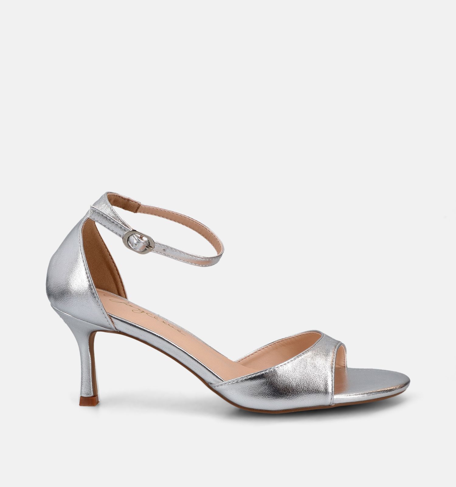 Joyce x Me Sandales à talons en Argent