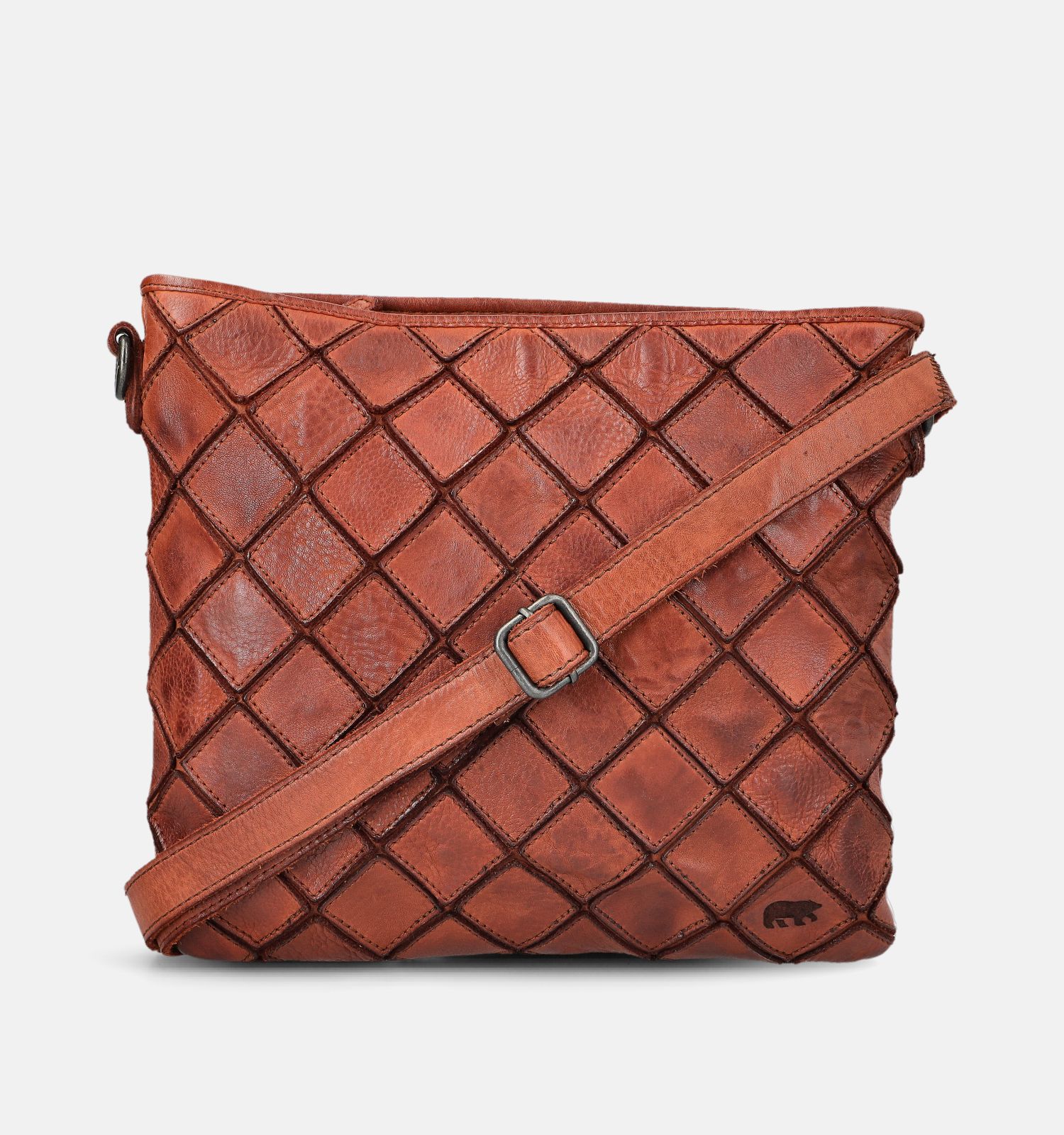 Bear Design Cognac Schoudertas