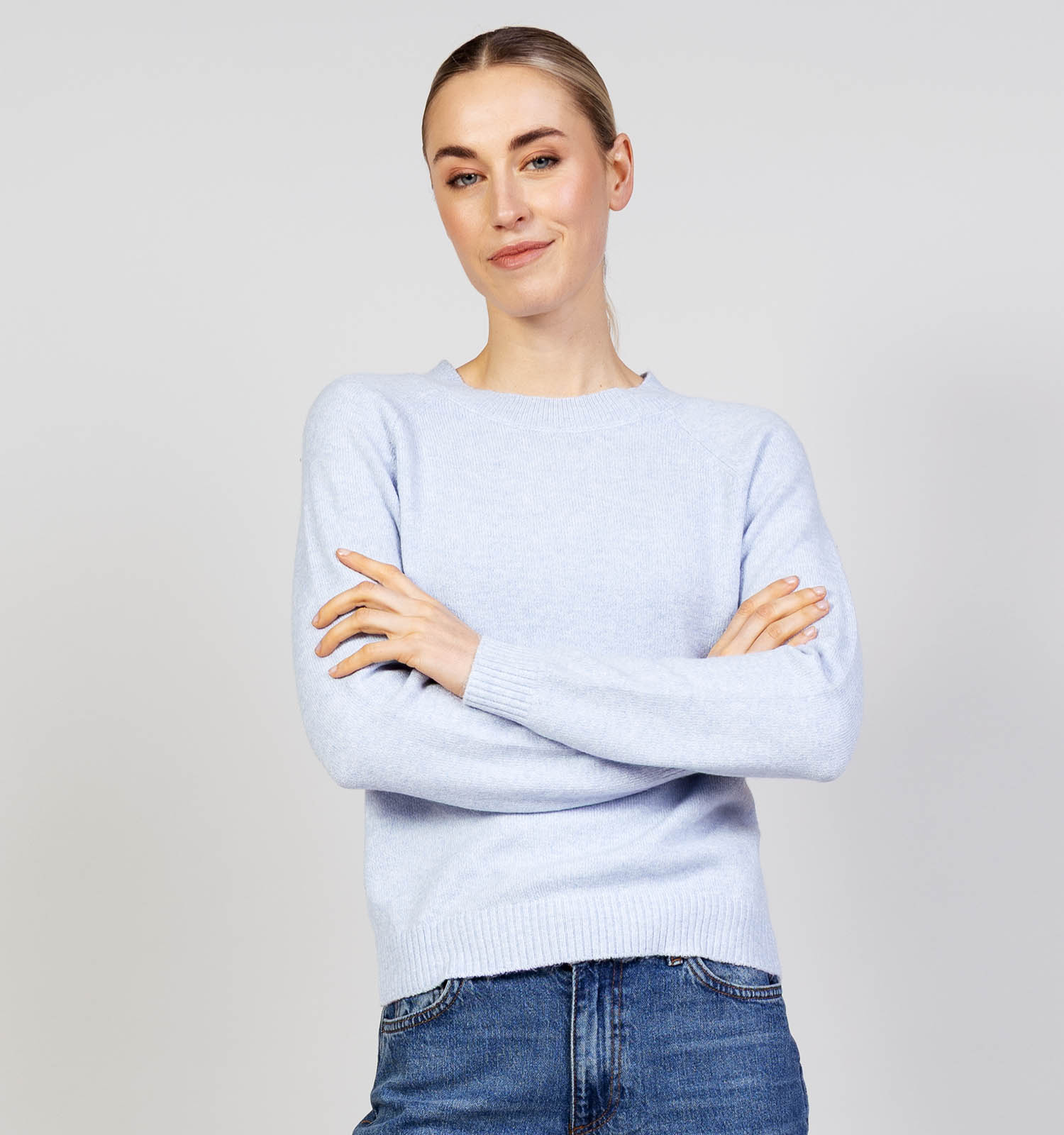 Vero Moda Doffy Blauwe Trui