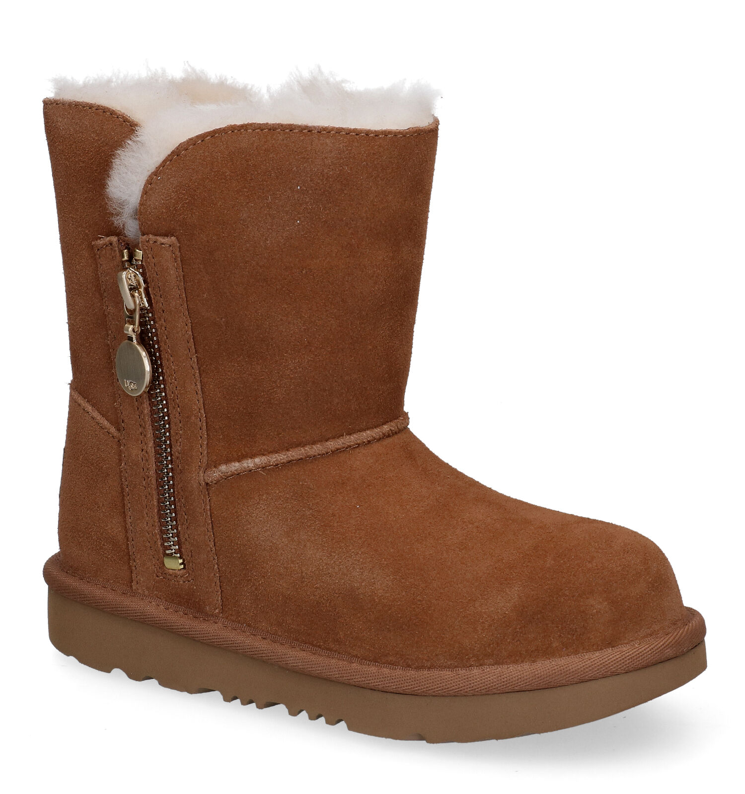 UGG Bailey Zip Short Cognac Boots | TORFS.BE | Gratis verzend en retour