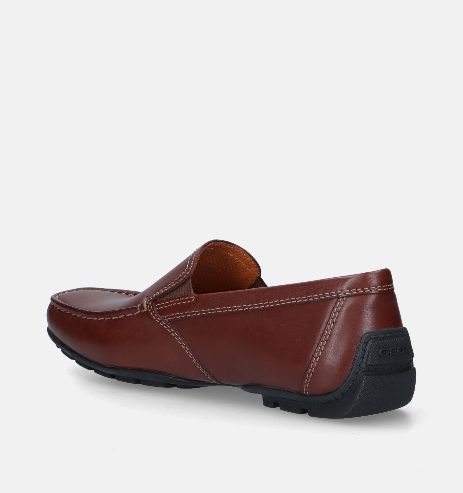 Intiem heel fijn Gezag Geox Moner Cognac Mocassins | Heren Lage schoenen