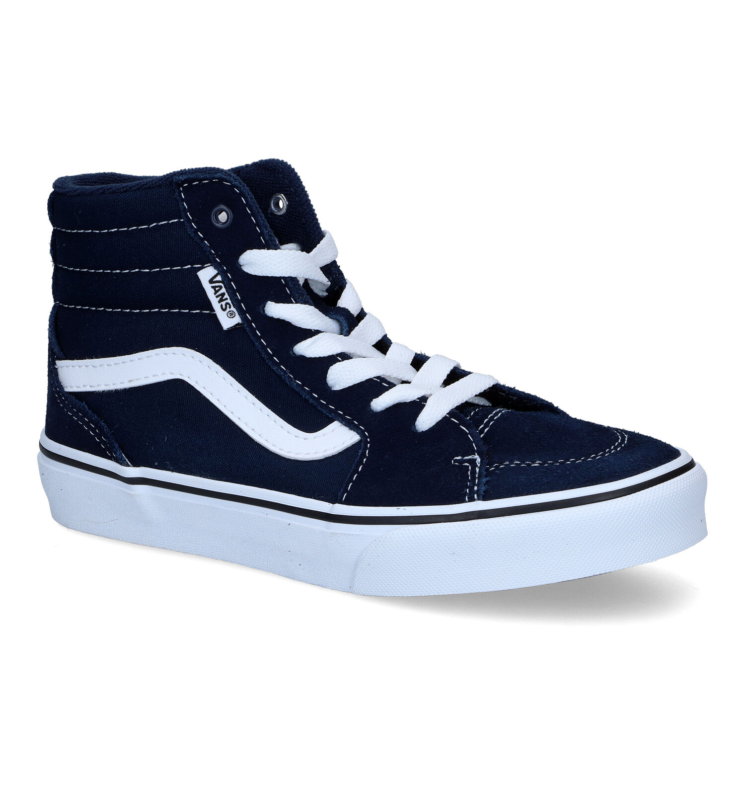 Phalanx Bedreven Jane Austen Vans Filmore Hi Blauwe Sneakers | Jongens Sneakers