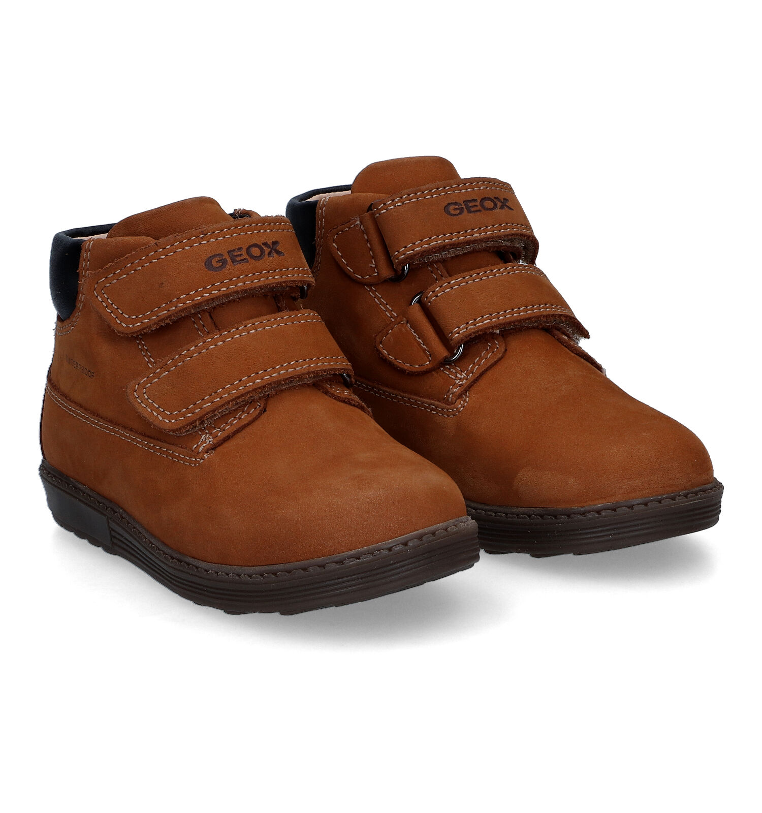 Berouw alledaags Versnipperd Geox Hynde Bruine Hoge Schoenen | Jongens Babyschoenen