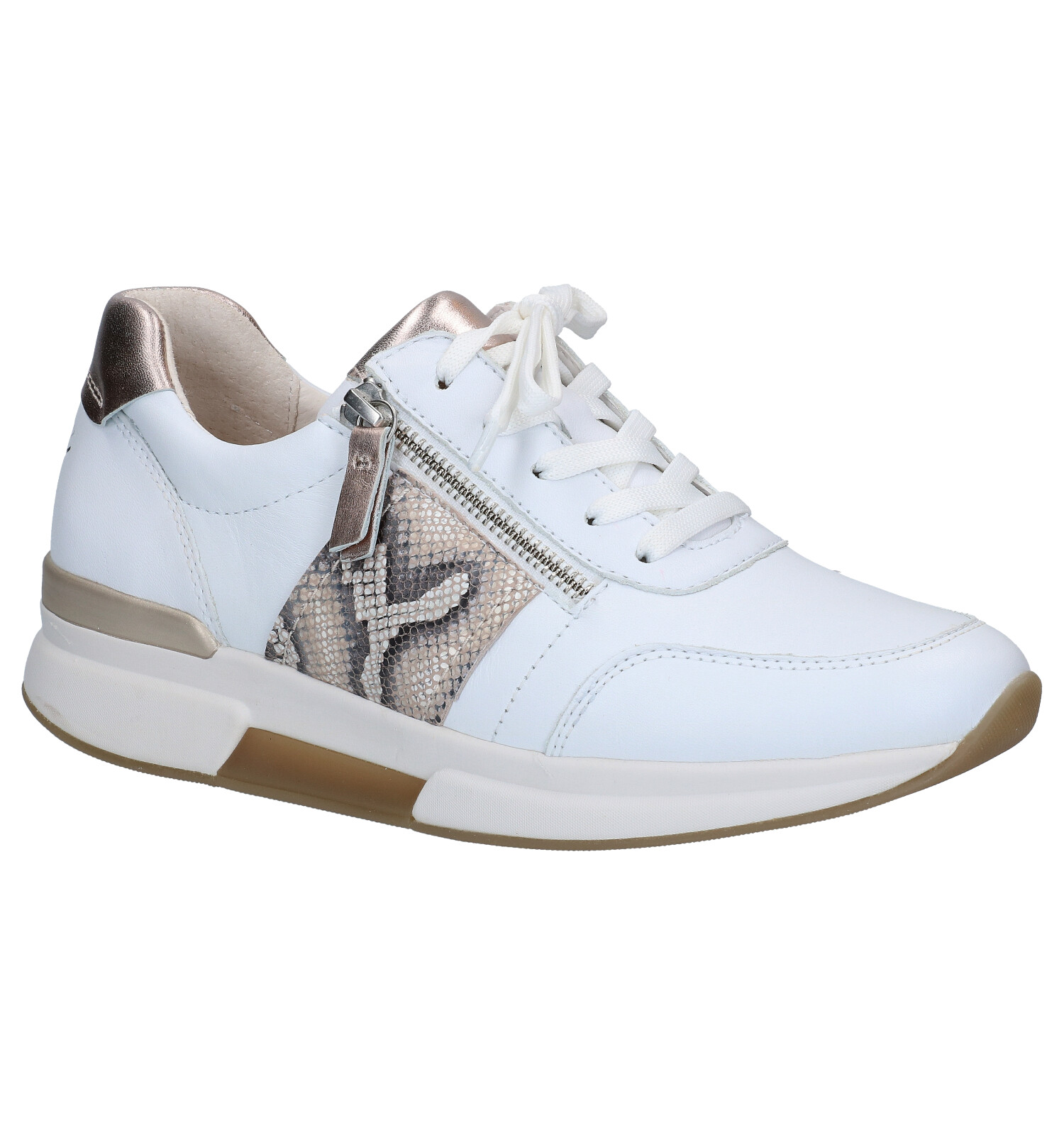 Gabor Dames Lage sneakers 24.410 Wit - Schoenen.nl