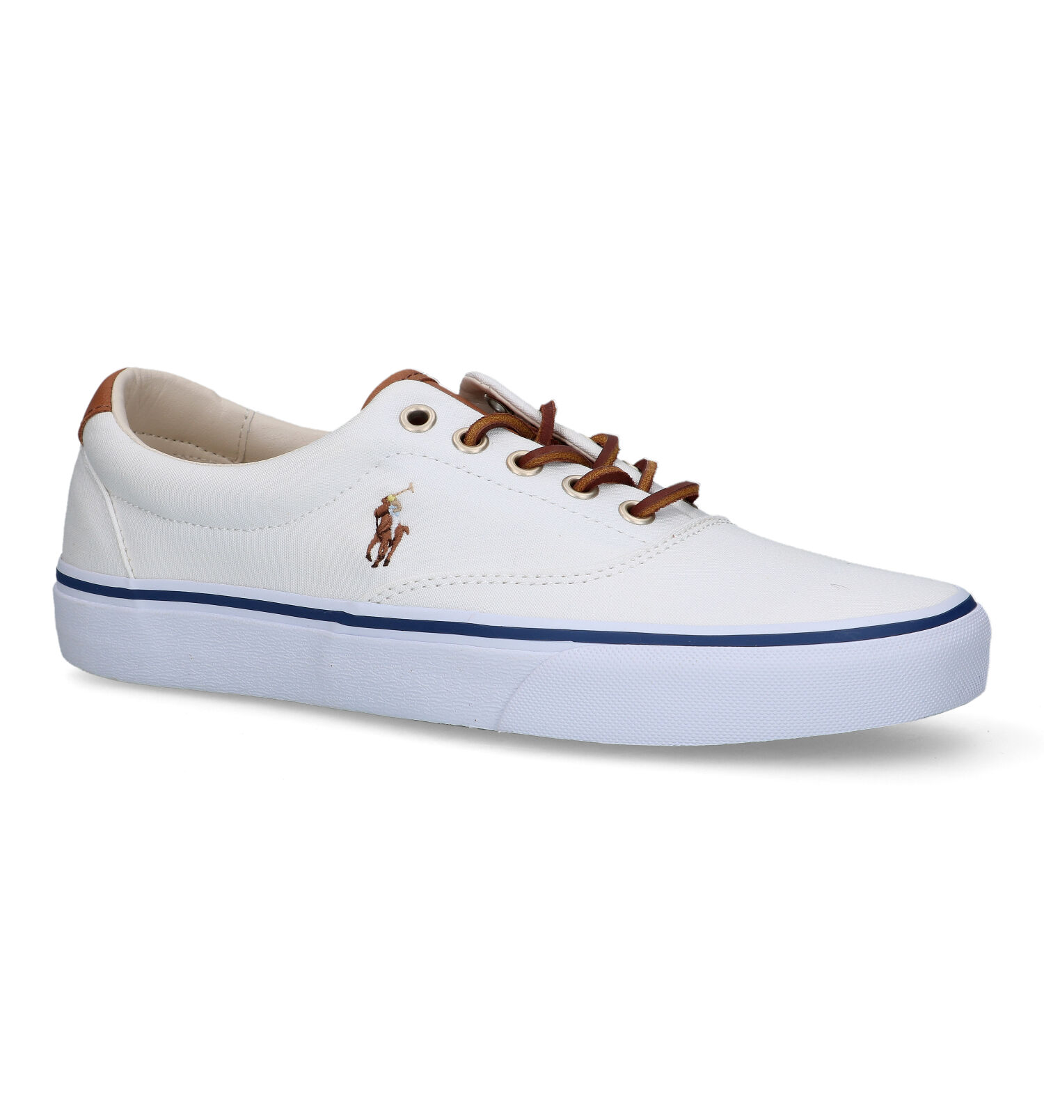 Ingenieurs Strippen dienen Polo Ralph Lauren Keaton Witte Sneakers | Heren Sneakers