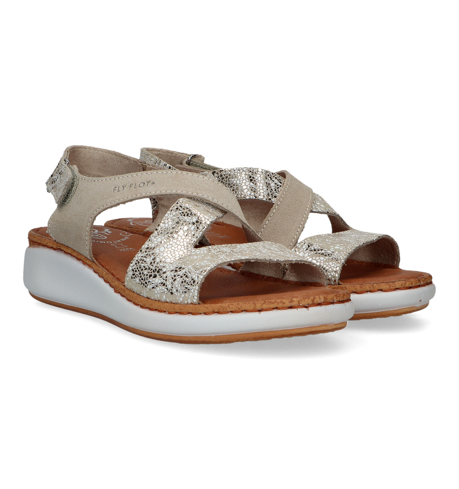 Fly Flot Rune Fly Flot Beige Sandalen | Dames Sandalen