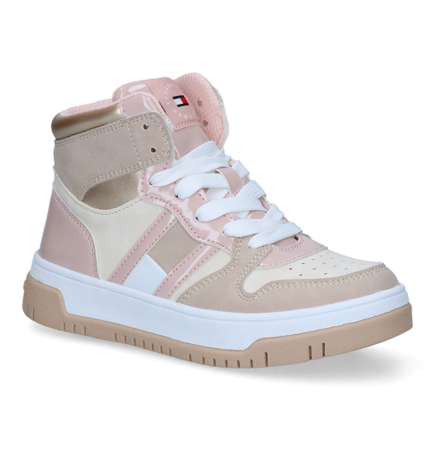 tommy hilfiger roze shirt