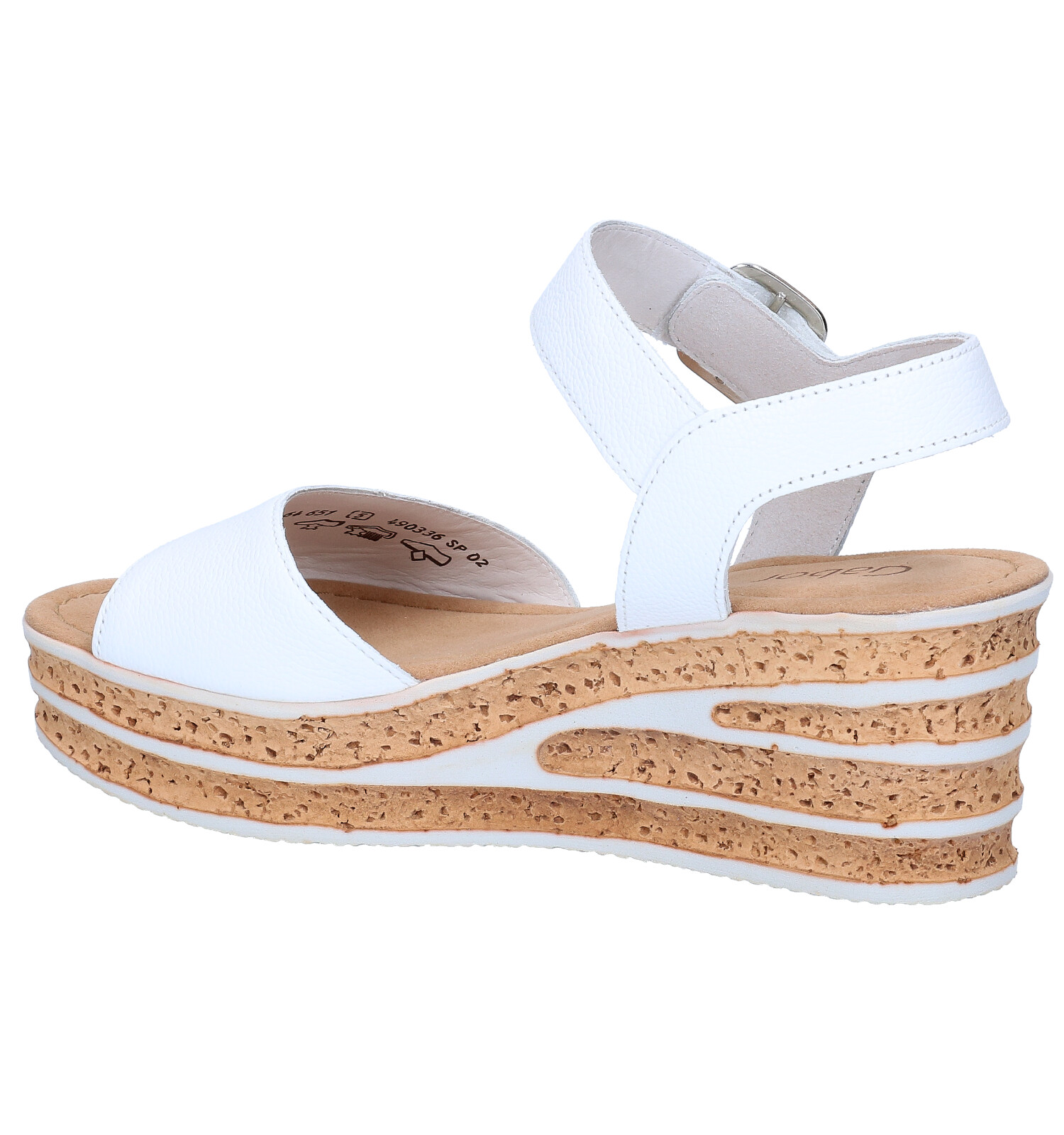 Gabor Witte Sandalen | TORFS.BE | Gratis verzend en retour