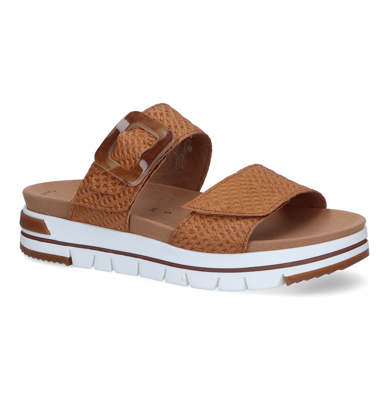 Gabor OptiFit Cognac Slippers | TORFS.BE | Gratis verzend en retour