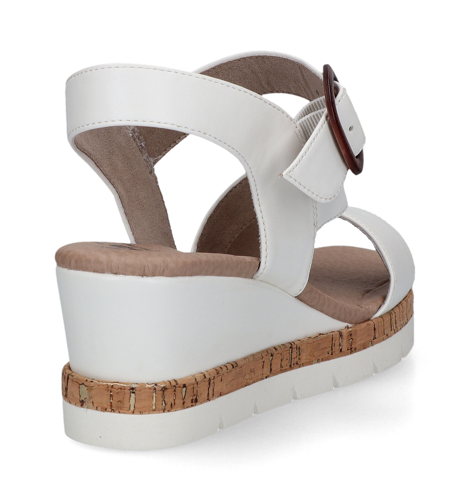 Jana Sandales compens es en Blanc Femmes Sandales en ligne sur