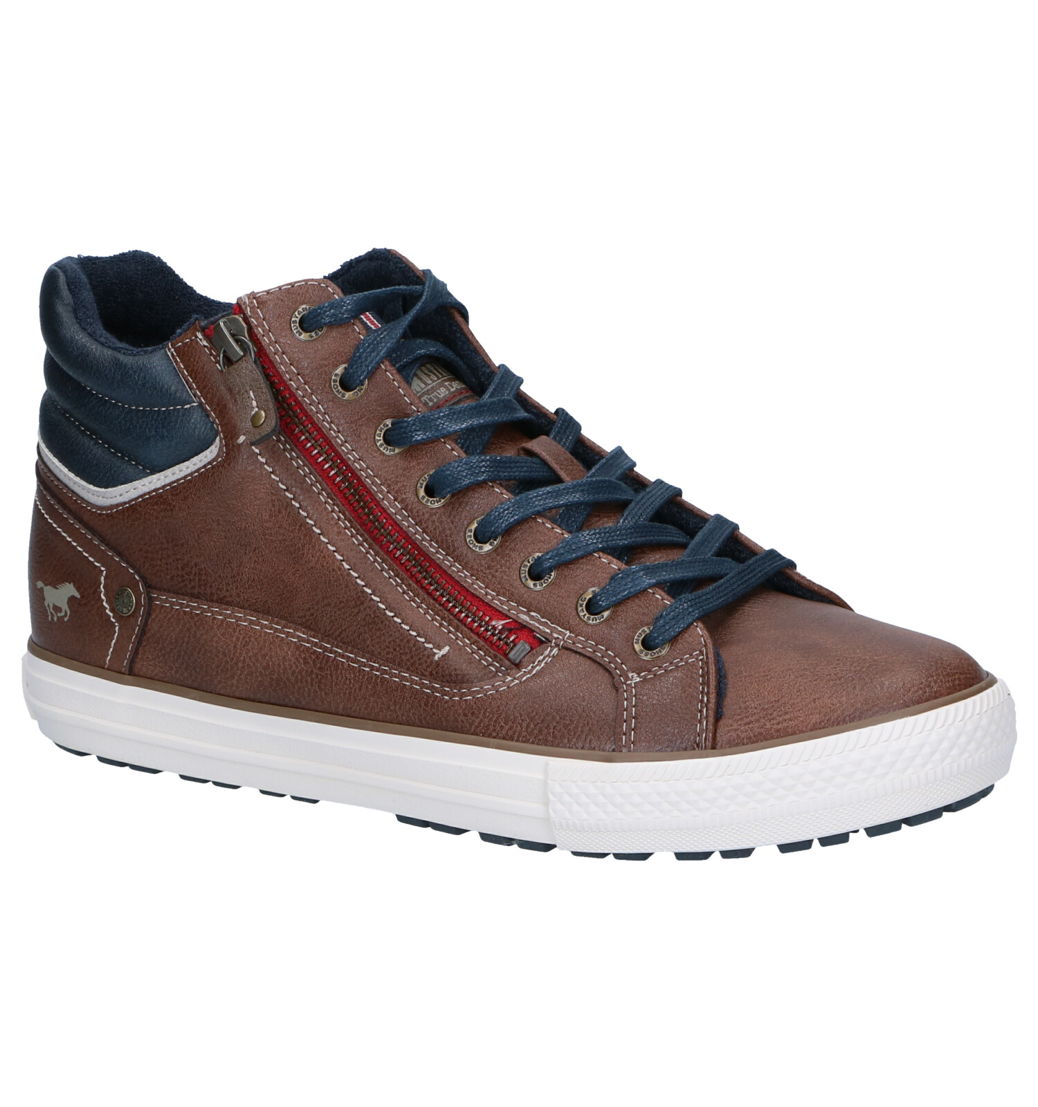 Mustang Cognac Hoge Schoenen | TORFS.BE | Gratis verzend en retour